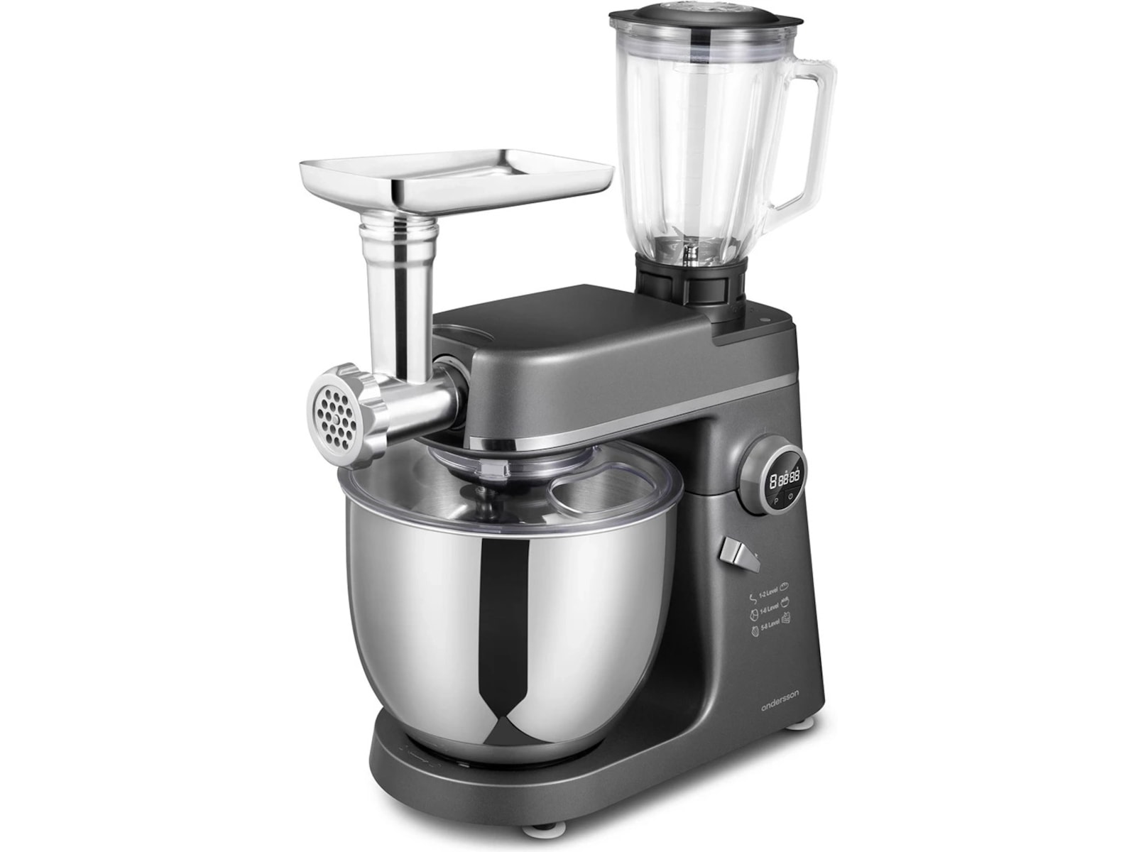 Andersson KNM-L4000 köksmaskin 2000W Köksmaskiner