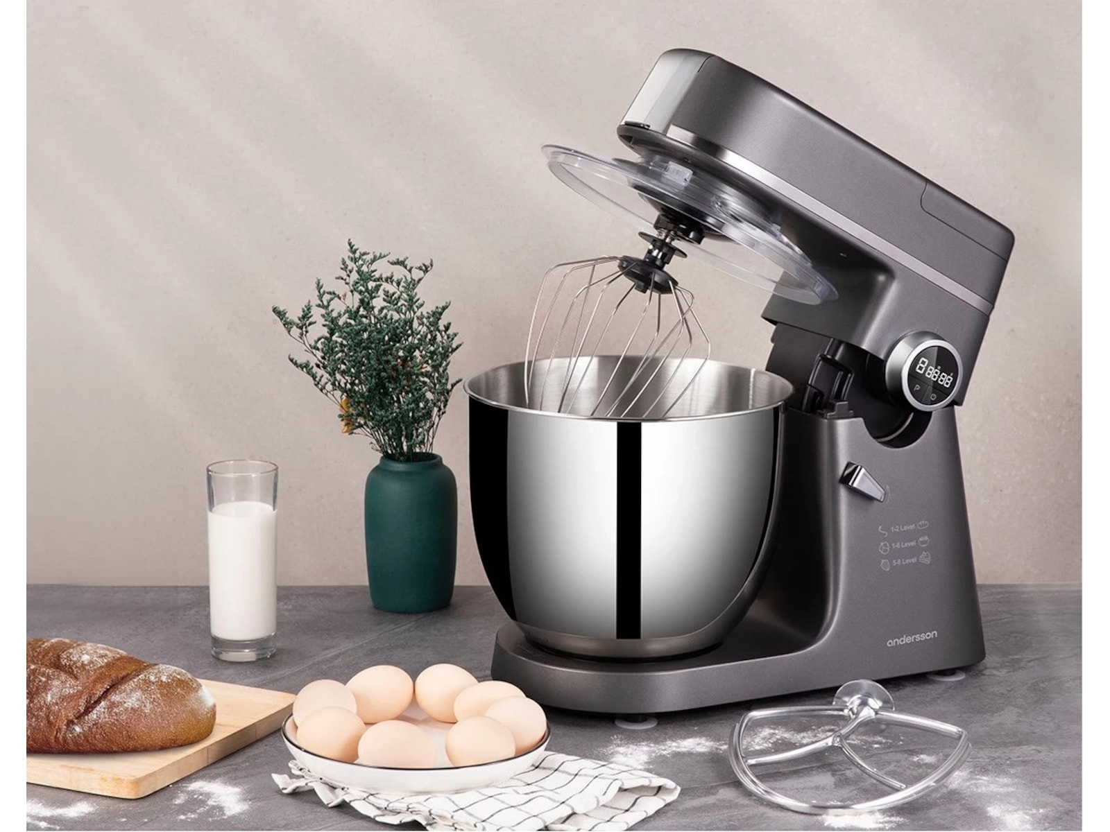 Andersson KNM-L4000 köksmaskin 2000W Köksmaskiner