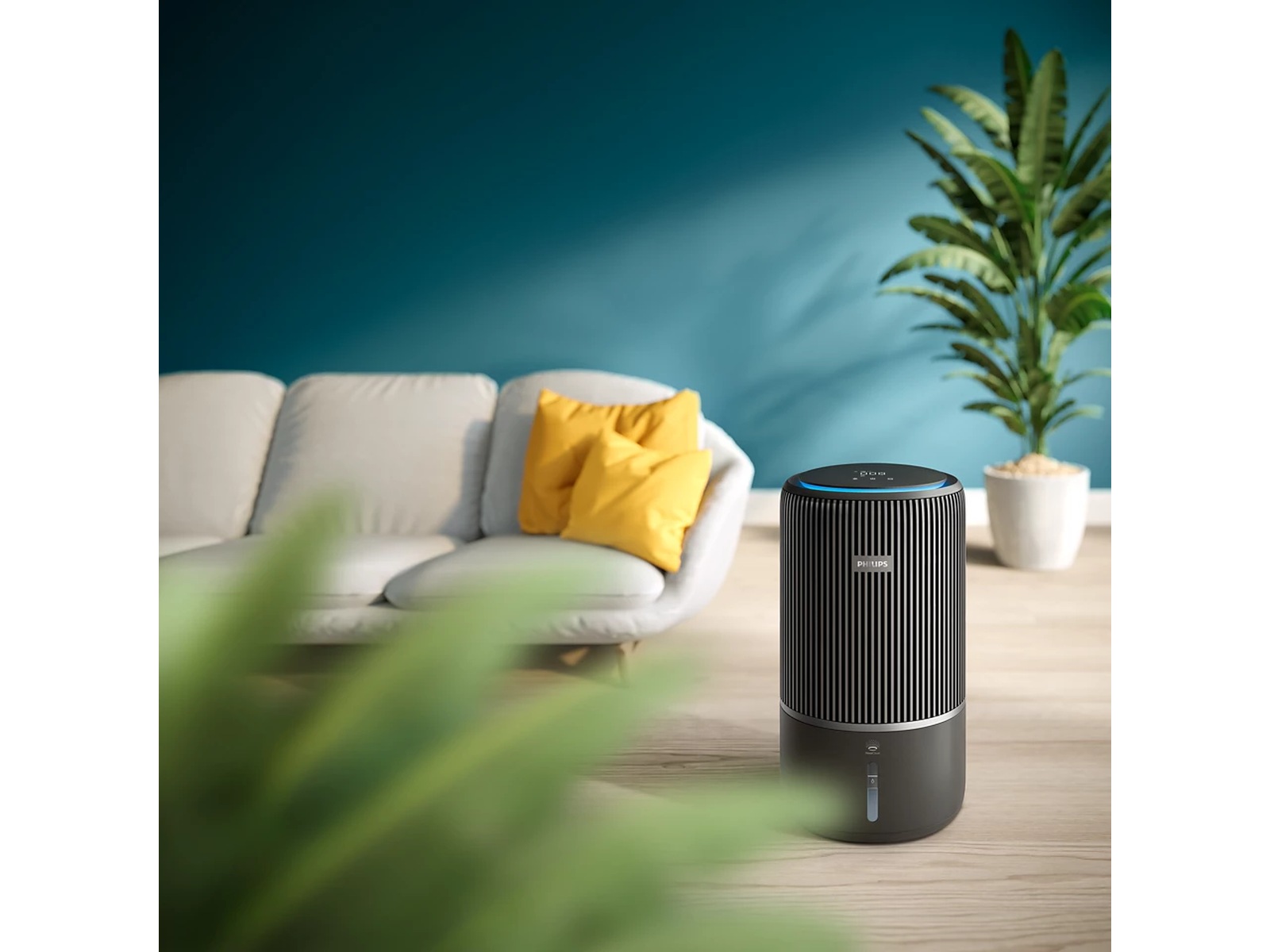 Philips PureProtect Water 3400 Smart 2-i-1-luftrenare och luftfuktare Luftrenare