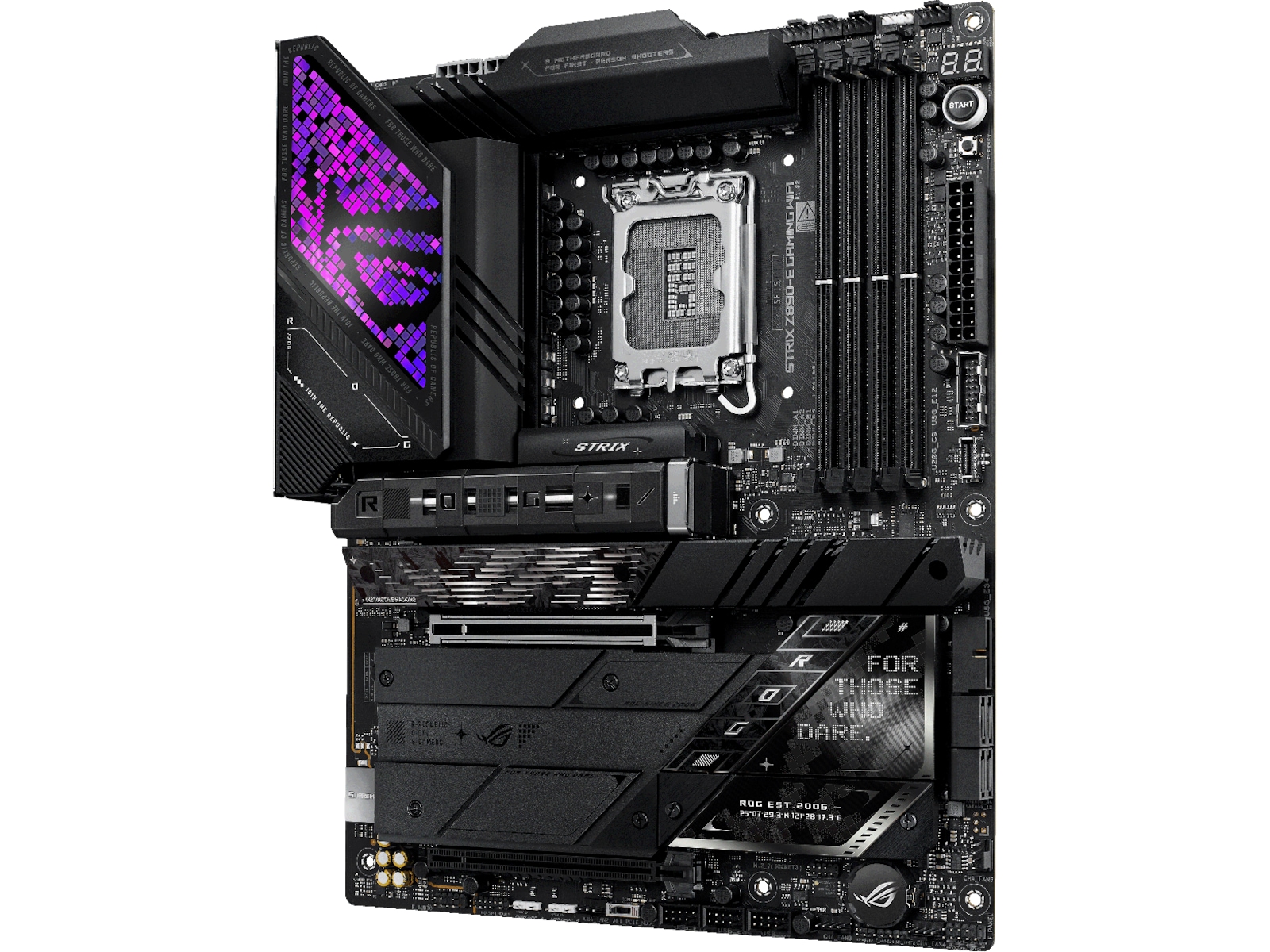 Asus ROG Strix Z890-E Gaming WIFI Bundkort -B-Grade Demo moderkort