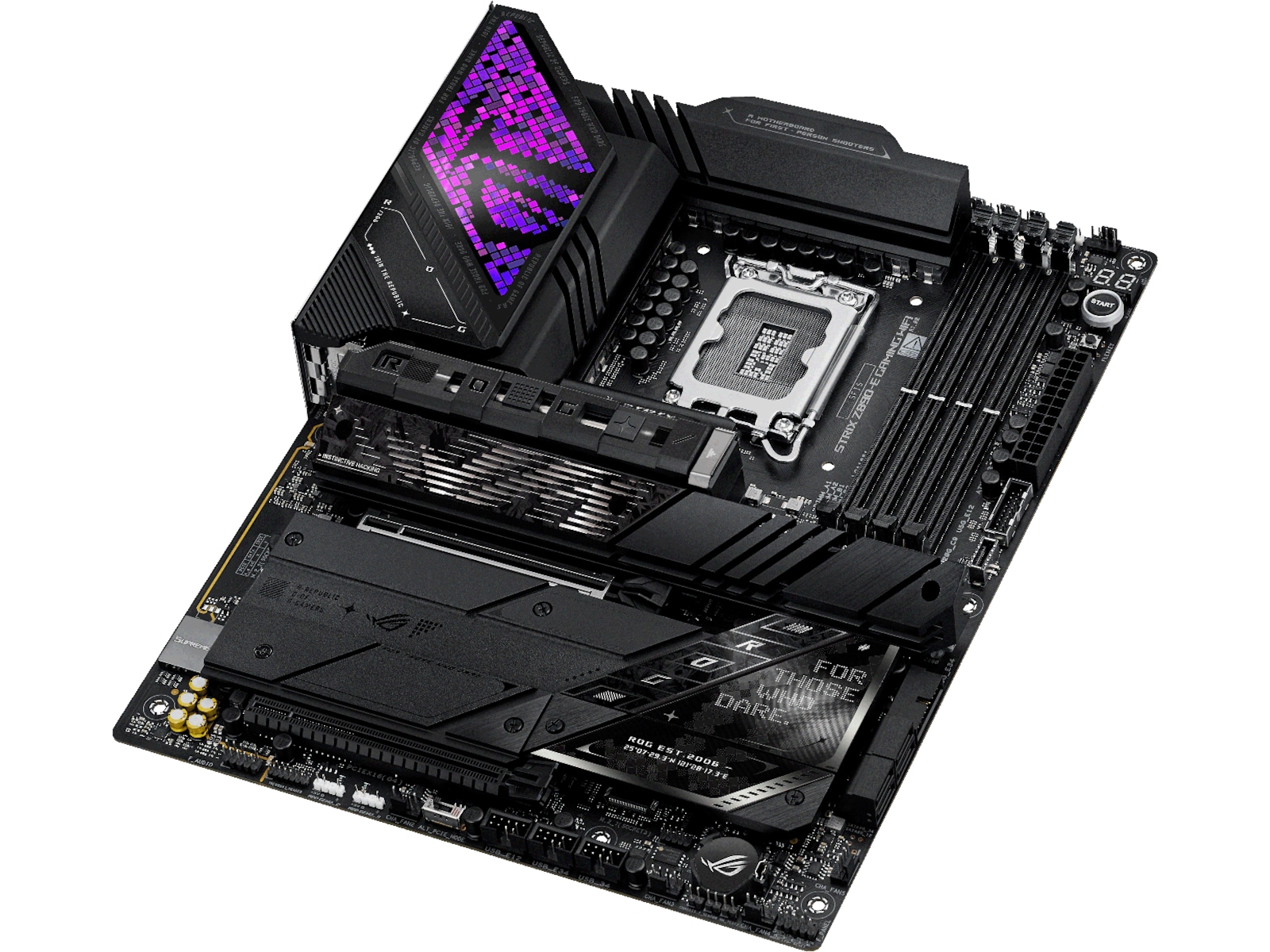 Asus ROG Strix Z890-E Gaming WIFI Bundkort -B-Grade Demo moderkort
