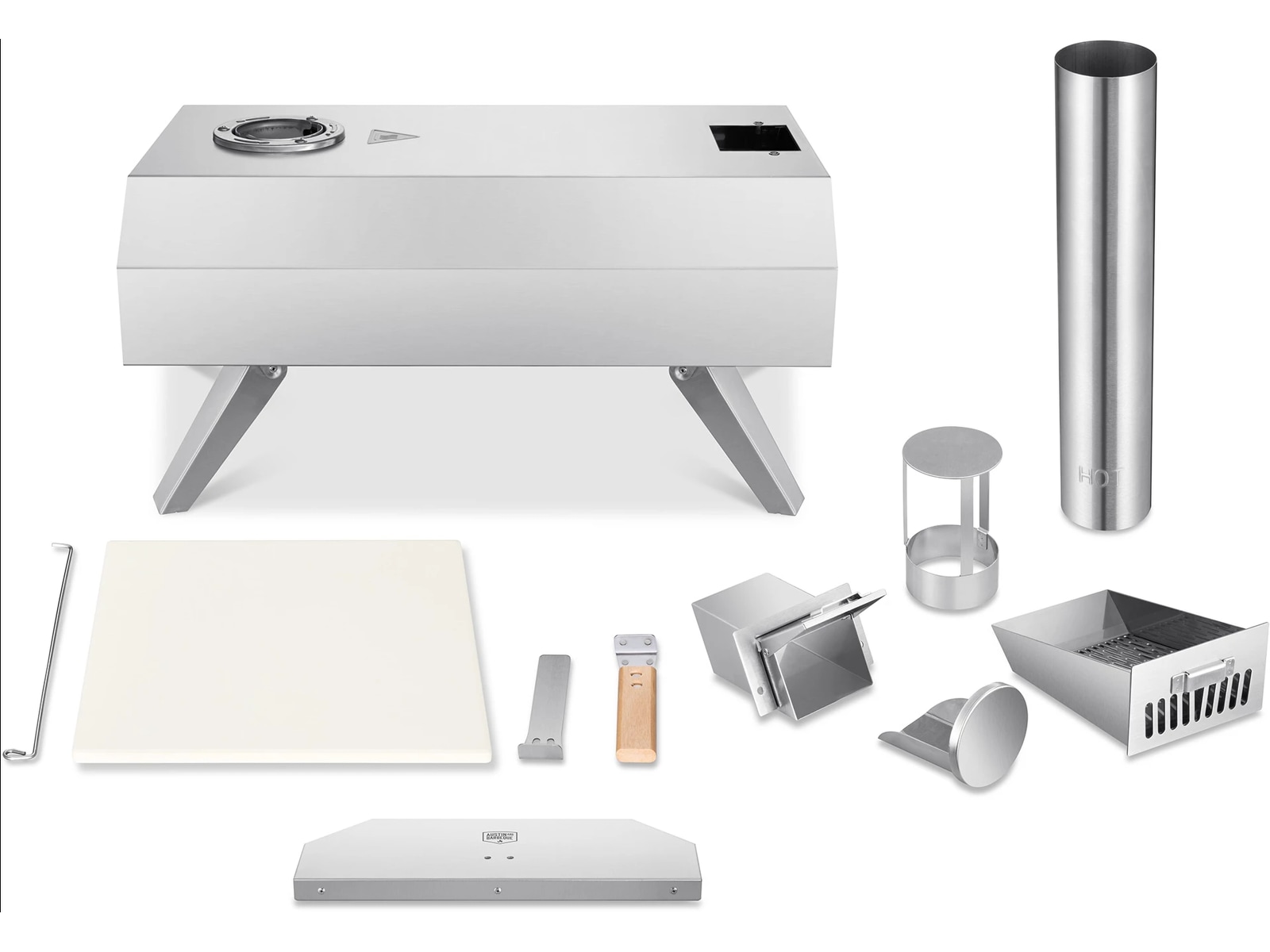 Austin and Barbeque Pizza pelletseldad pizzaugn 12" Pizzaugnar