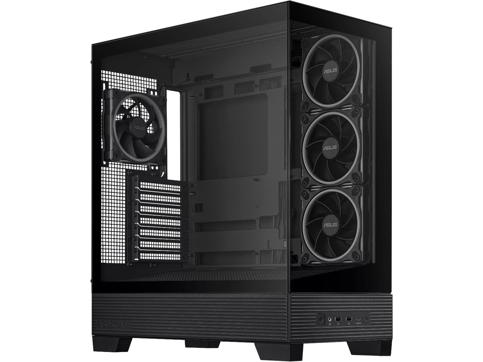 Asus A31 PLUS ARGB Mid Tower (svart) Midi tower