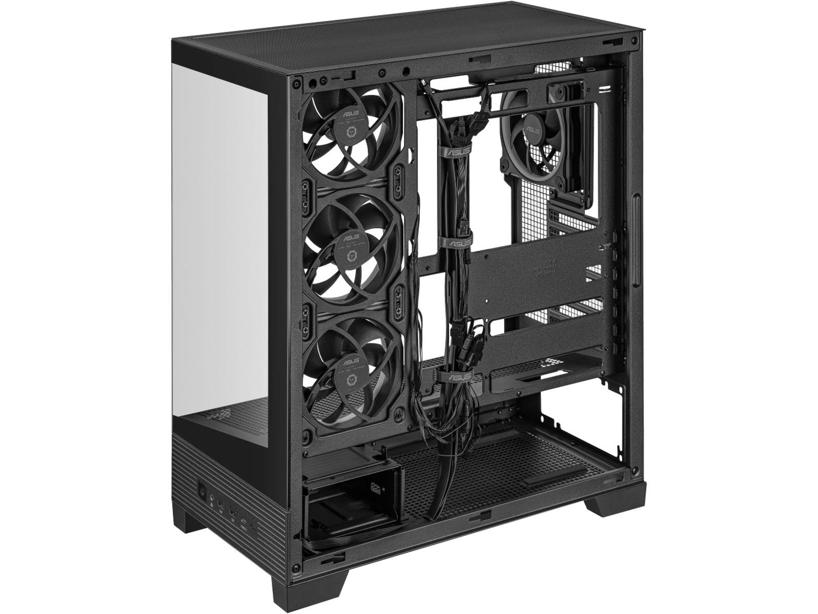 Asus A31 PLUS ARGB Mid Tower (svart) Midi tower