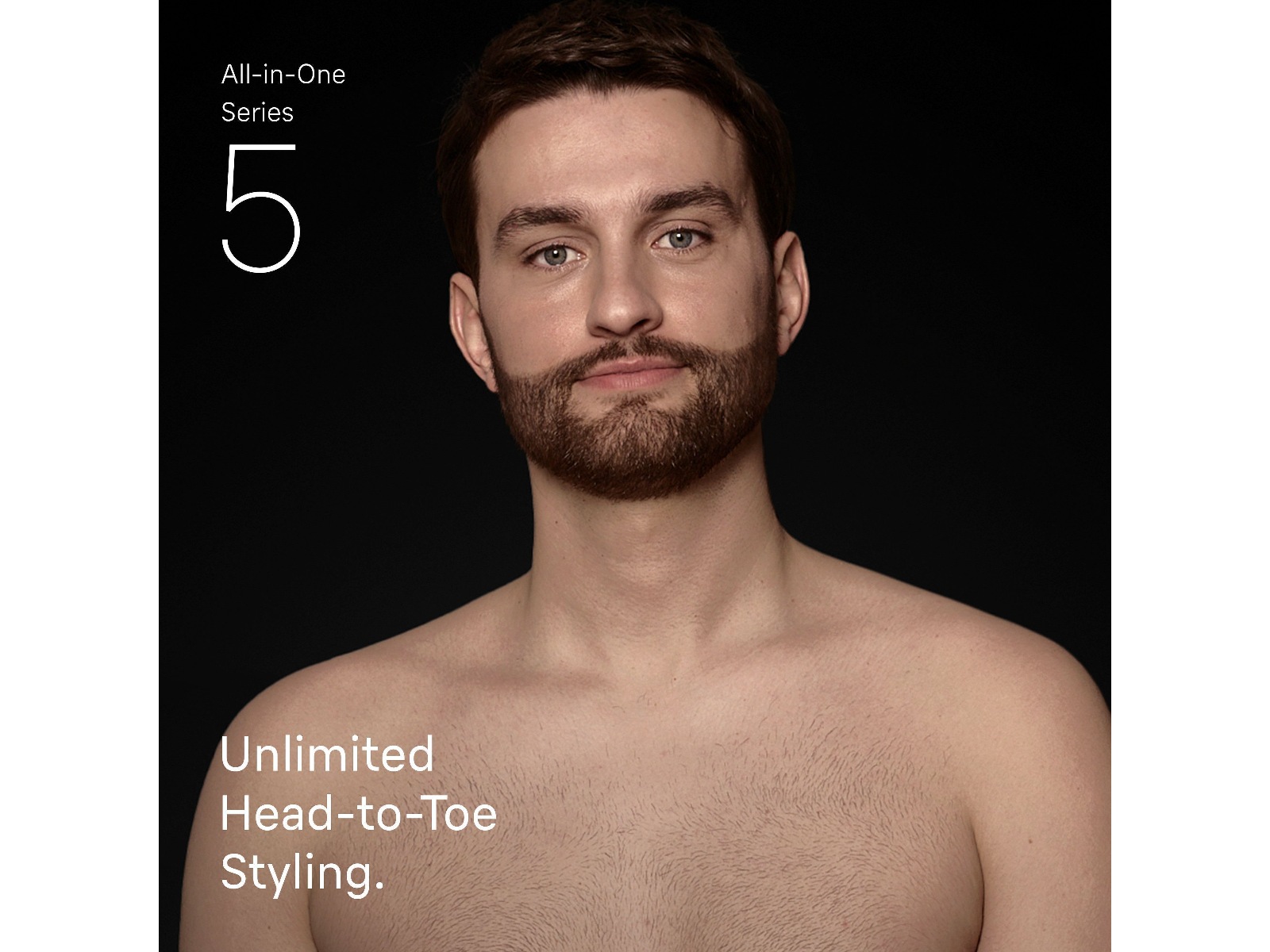 Braun Series 5 All-in-One grooming-set (grå) Hårtrimmer