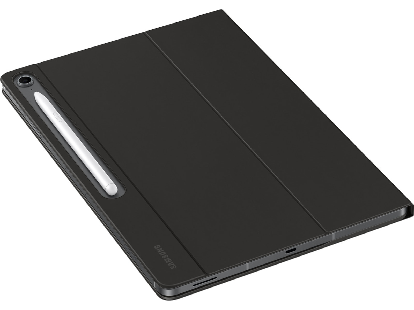 Samsung Galaxy Tab S10 FE+ Book Cover Keyboard Slim (svart) Tangentbord och pennor