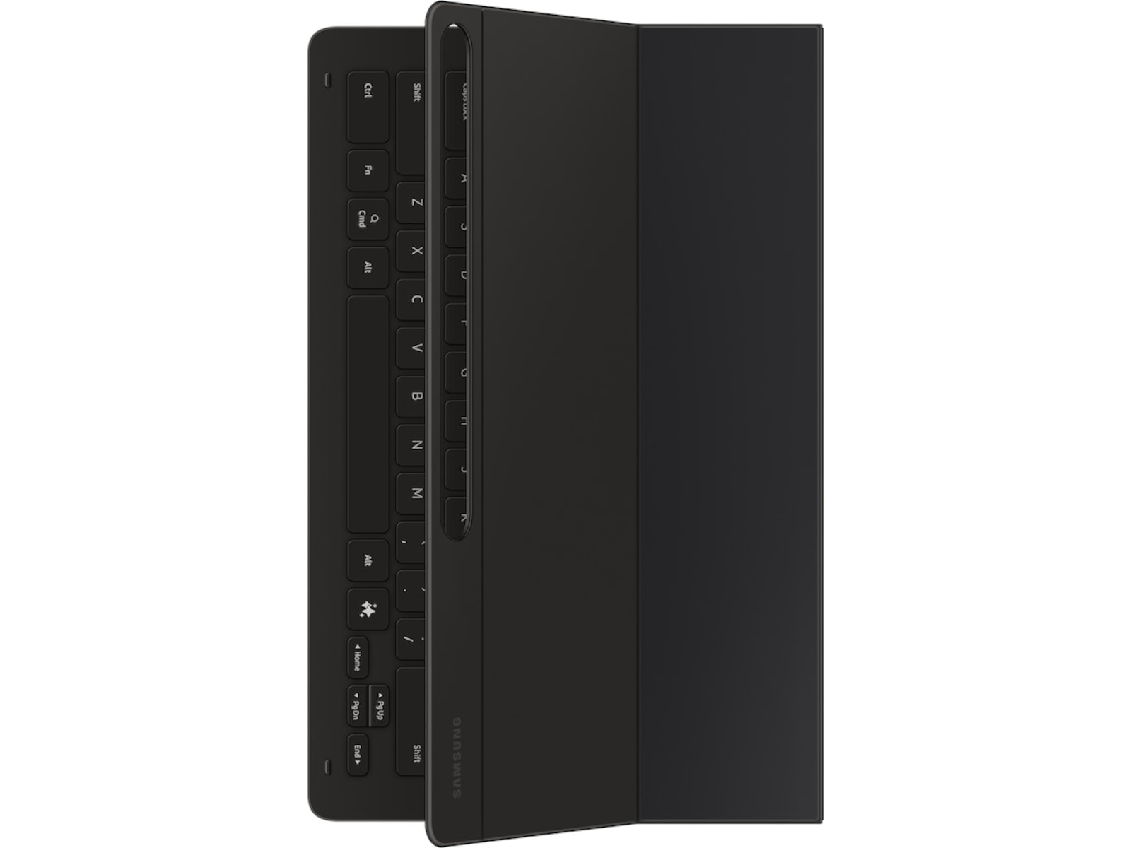 Samsung Galaxy Tab S10 FE+ Book Cover Keyboard Slim (svart) Tangentbord och pennor