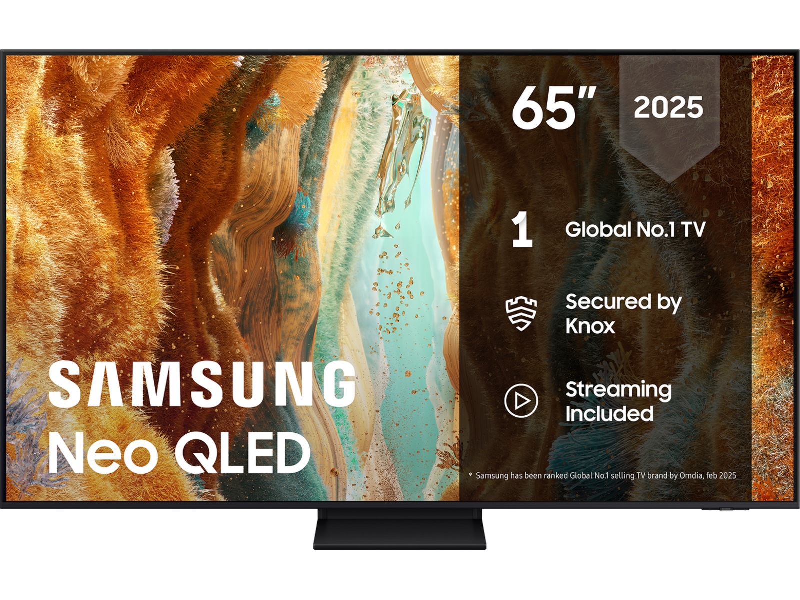 Samsung 65" QN70F Neo QLED 4K mini LED smart-TV (2025) 60 - 69 tums TV