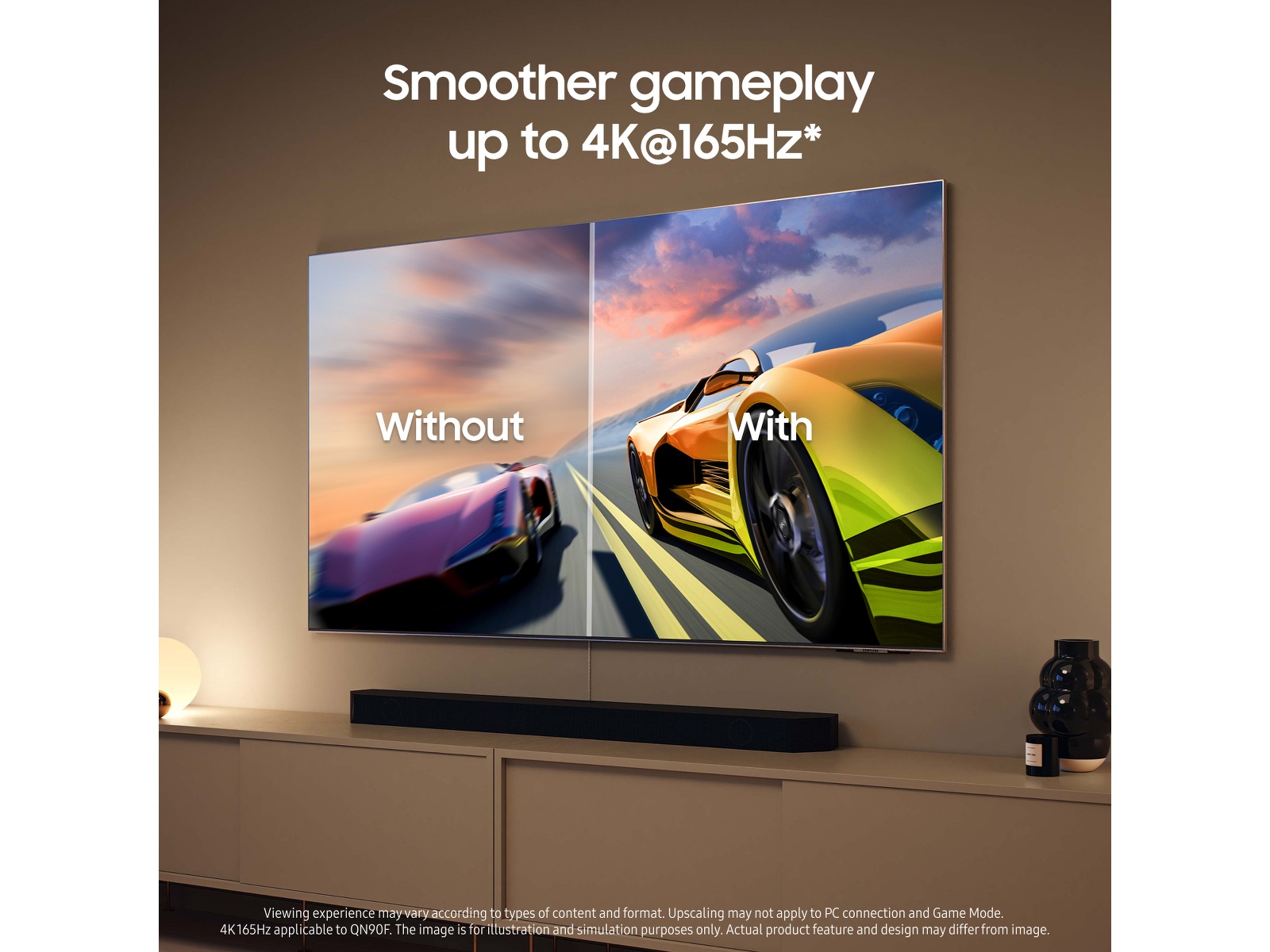 Samsung 85" QN90F Neo QLED 4K Mini LED Smart TV (2025) Över 80 tums TV