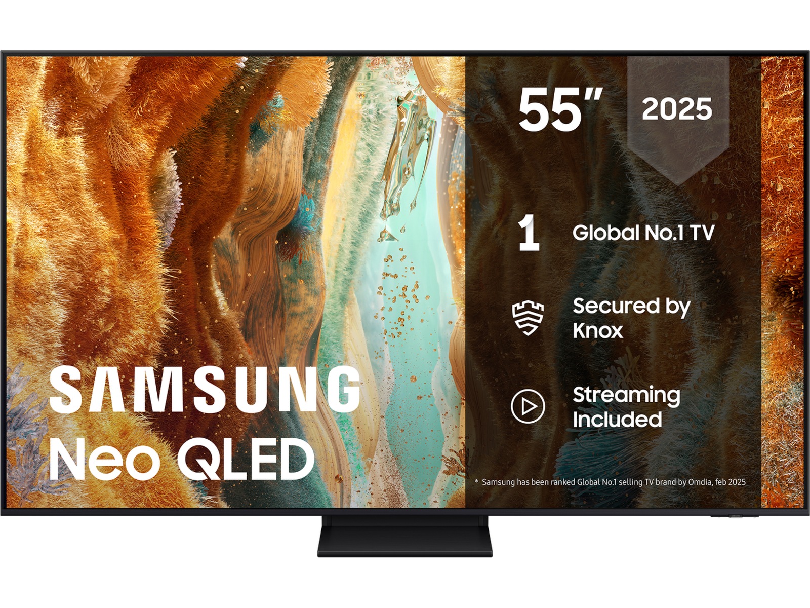 Samsung 55" QN70F Neo QLED 4K Mini LED smart-TV (2025) 50 - 59 tums TV
