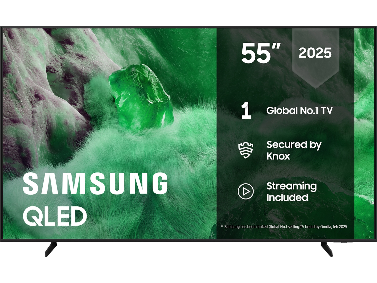 Samsung 55" Q7F2 QLED 4K smart-TV (2025) 50 - 59 tums TV