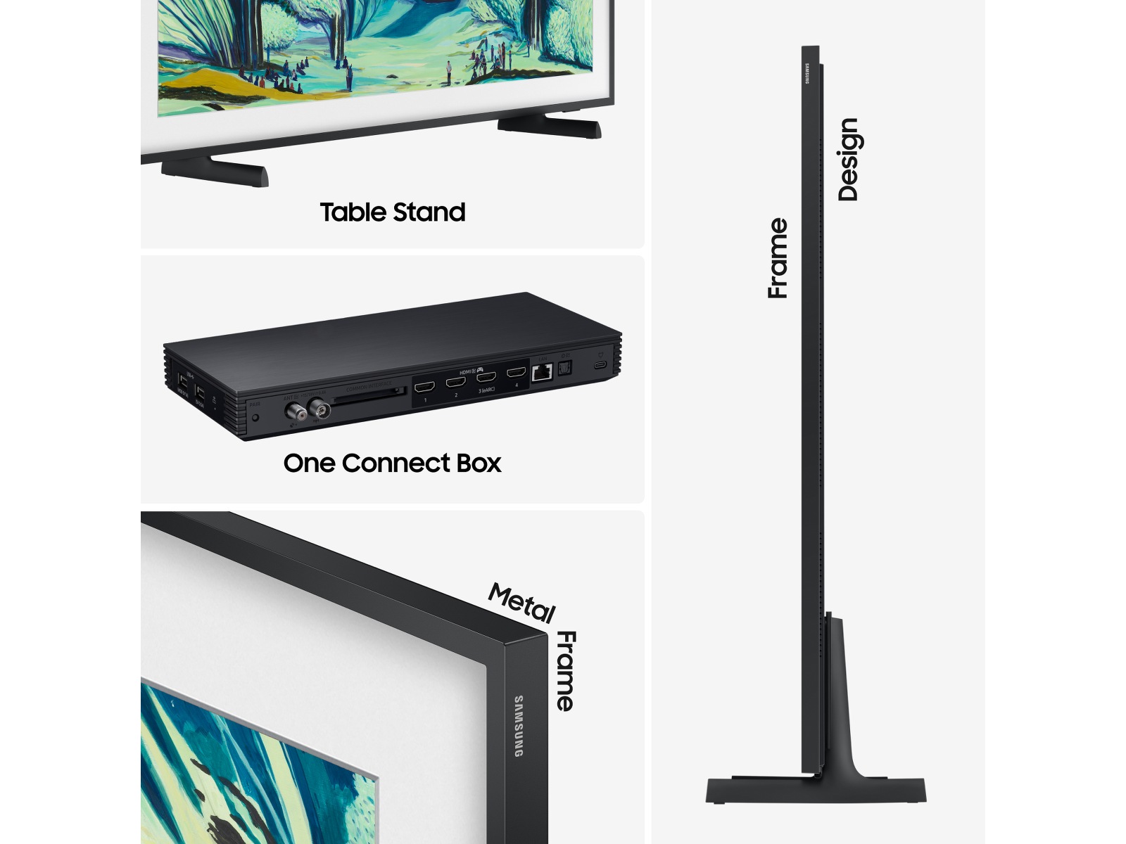 Samsung The Frame LS03FA QLED 4K smart-TV 65" (2025) 60 - 69 tums TV