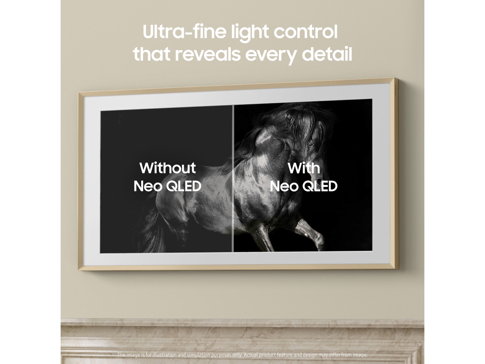 Samsung 65" The Frame Pro LS03FW Neo QLED 4K smart-TV (2025) 60 - 69 tums TV