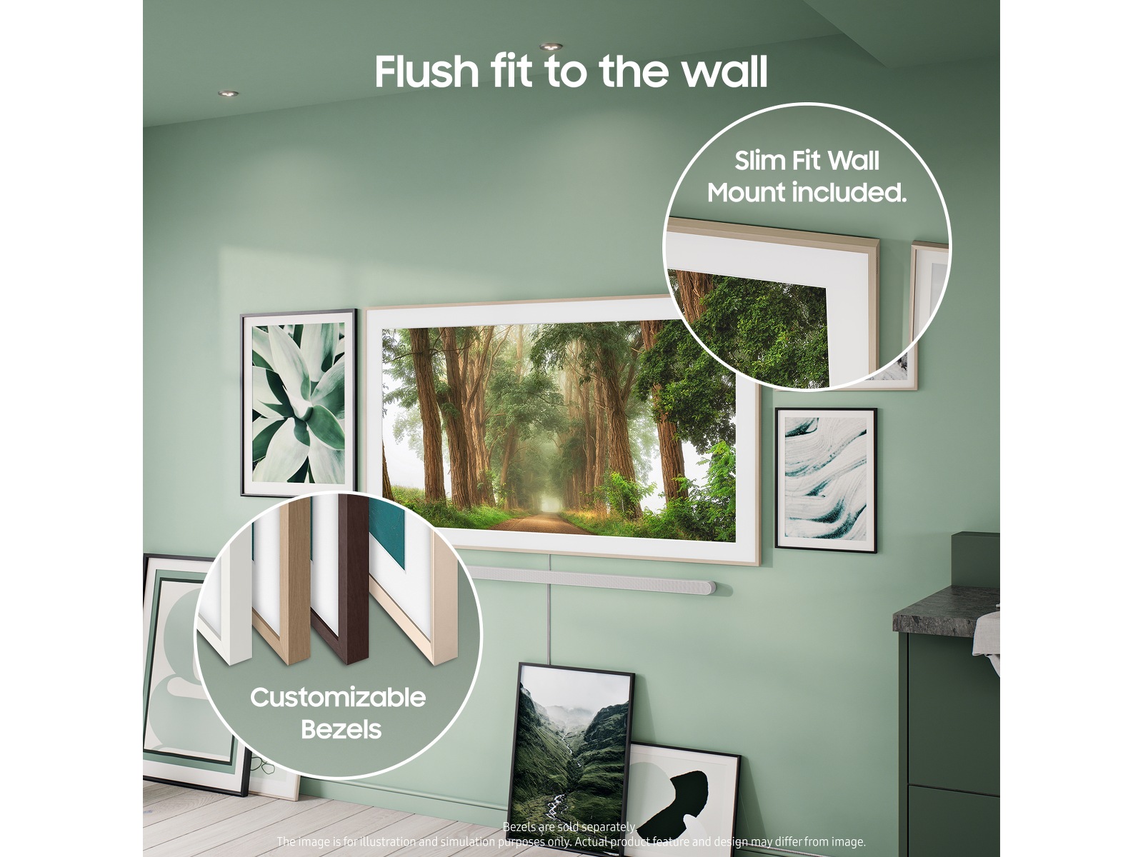 Samsung 65" The Frame Pro LS03FW Neo QLED 4K smart-TV (2025) 60 - 69 tums TV