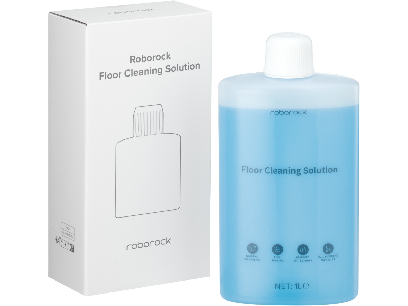 Roborock tvättmedel för golv 1L Tillbehör för dammsugare & rengöring