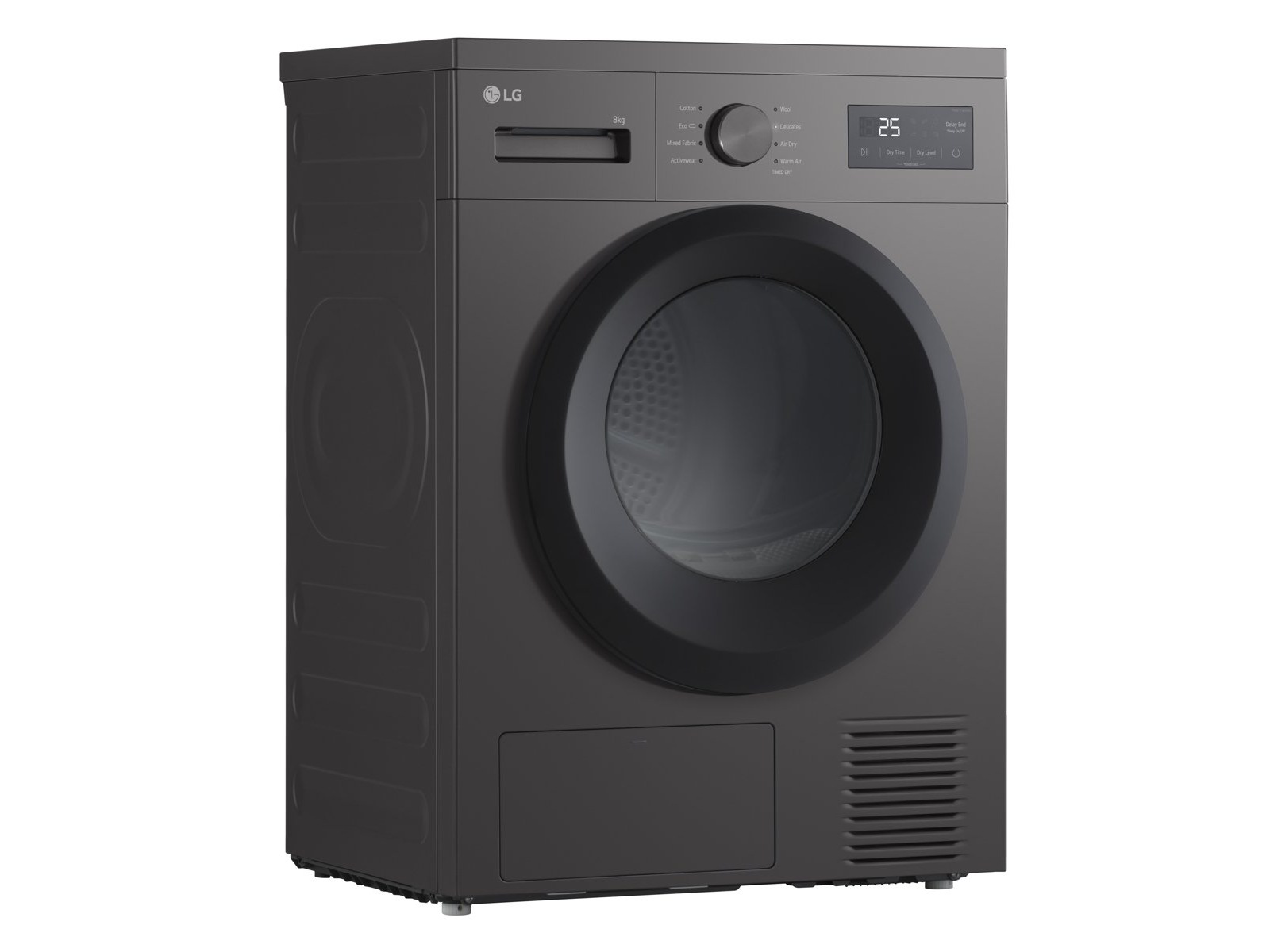 LG RHA1008NDK Torktumlare (mörk silver) Torktumlare