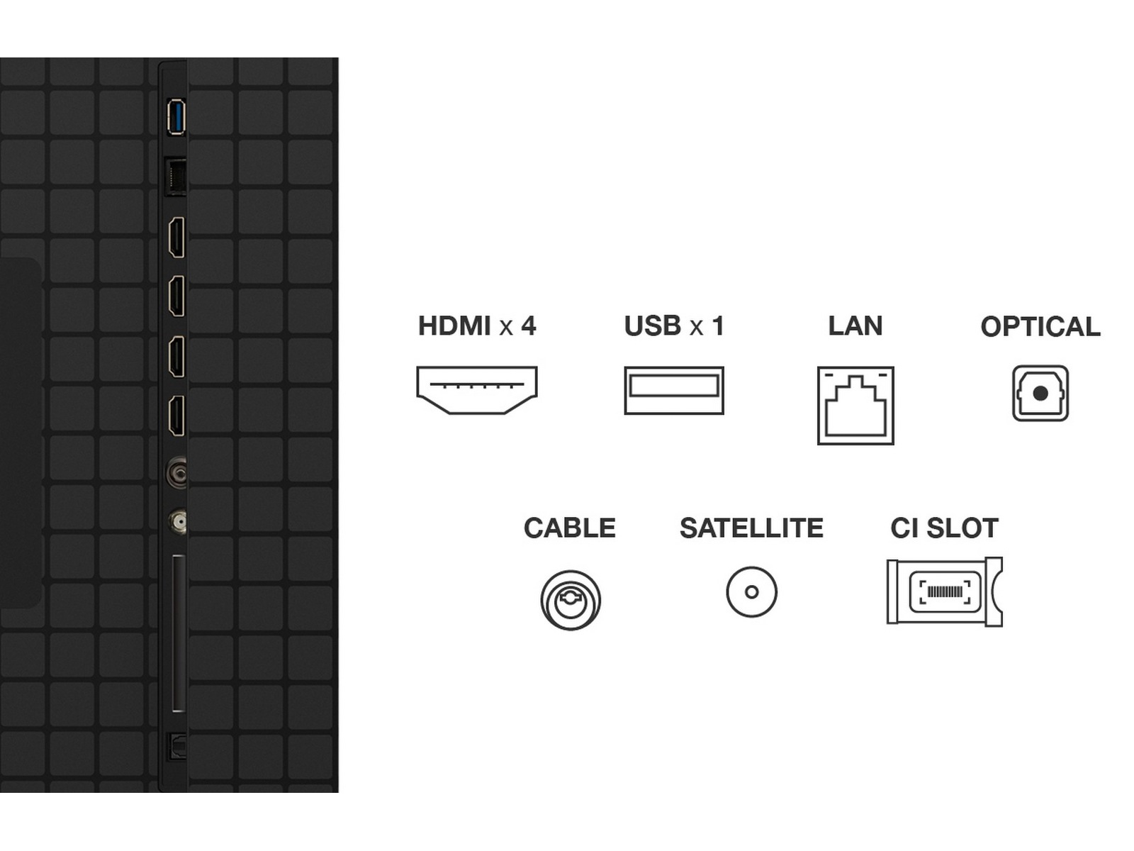 TCL 4K QD-Mini LED Google TV 98C8K Över 80 tums TV