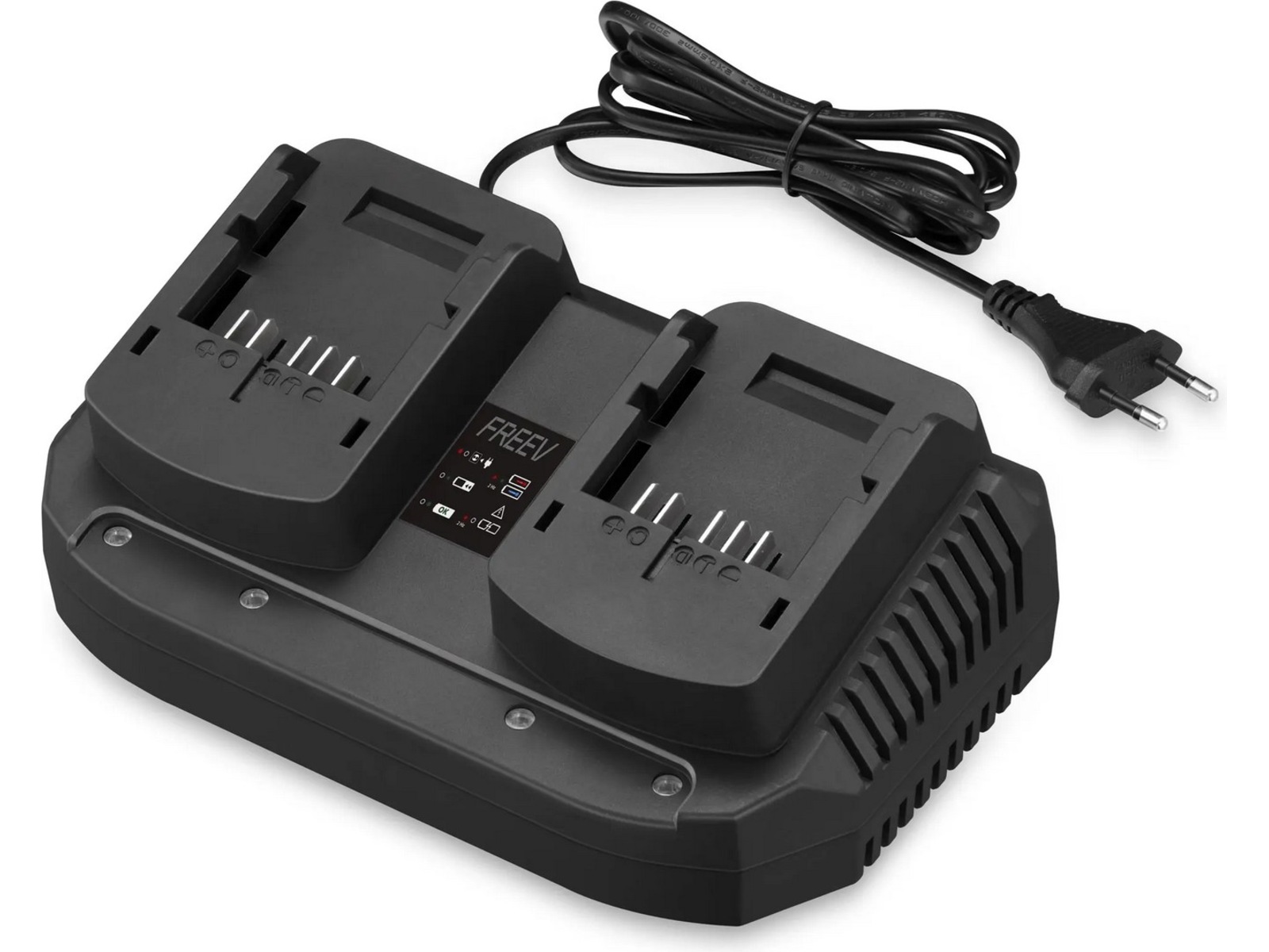 Freev 20V system batteriladdare dubbel Snöslungor & isskrapor