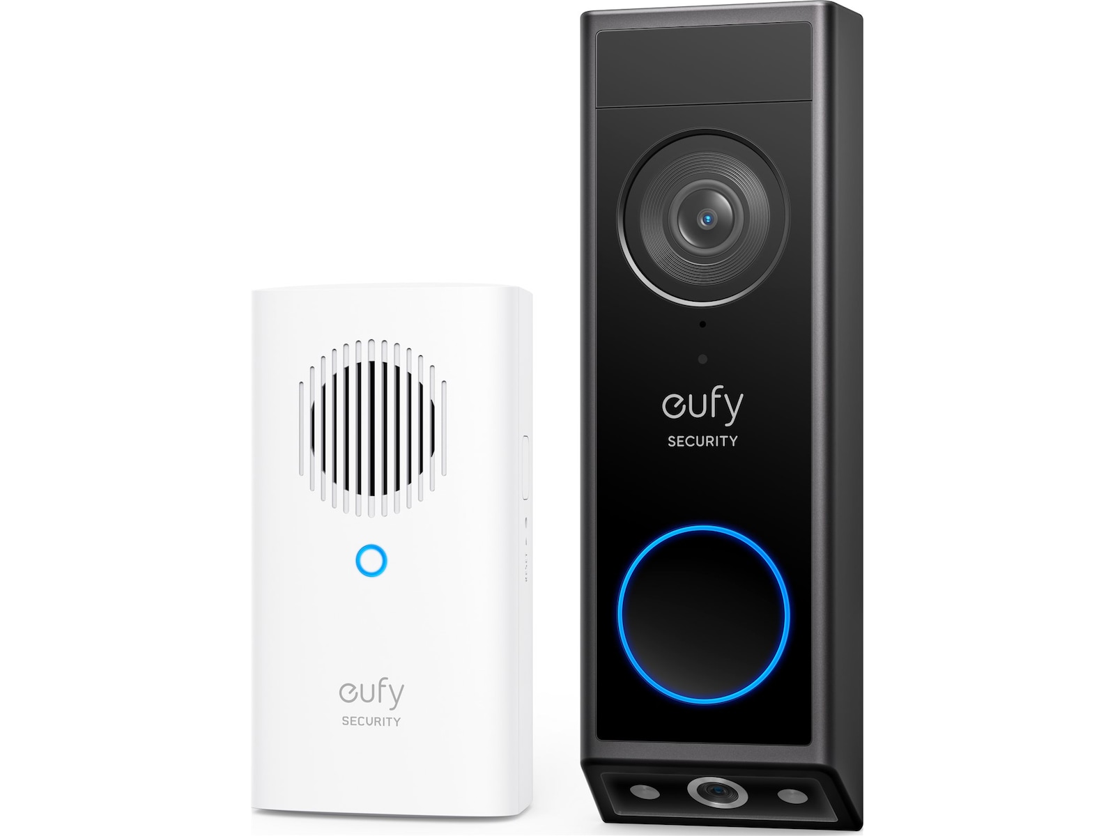 Eufy E340 videodörrklocka + Edge HomeBase Mini Ringklockor