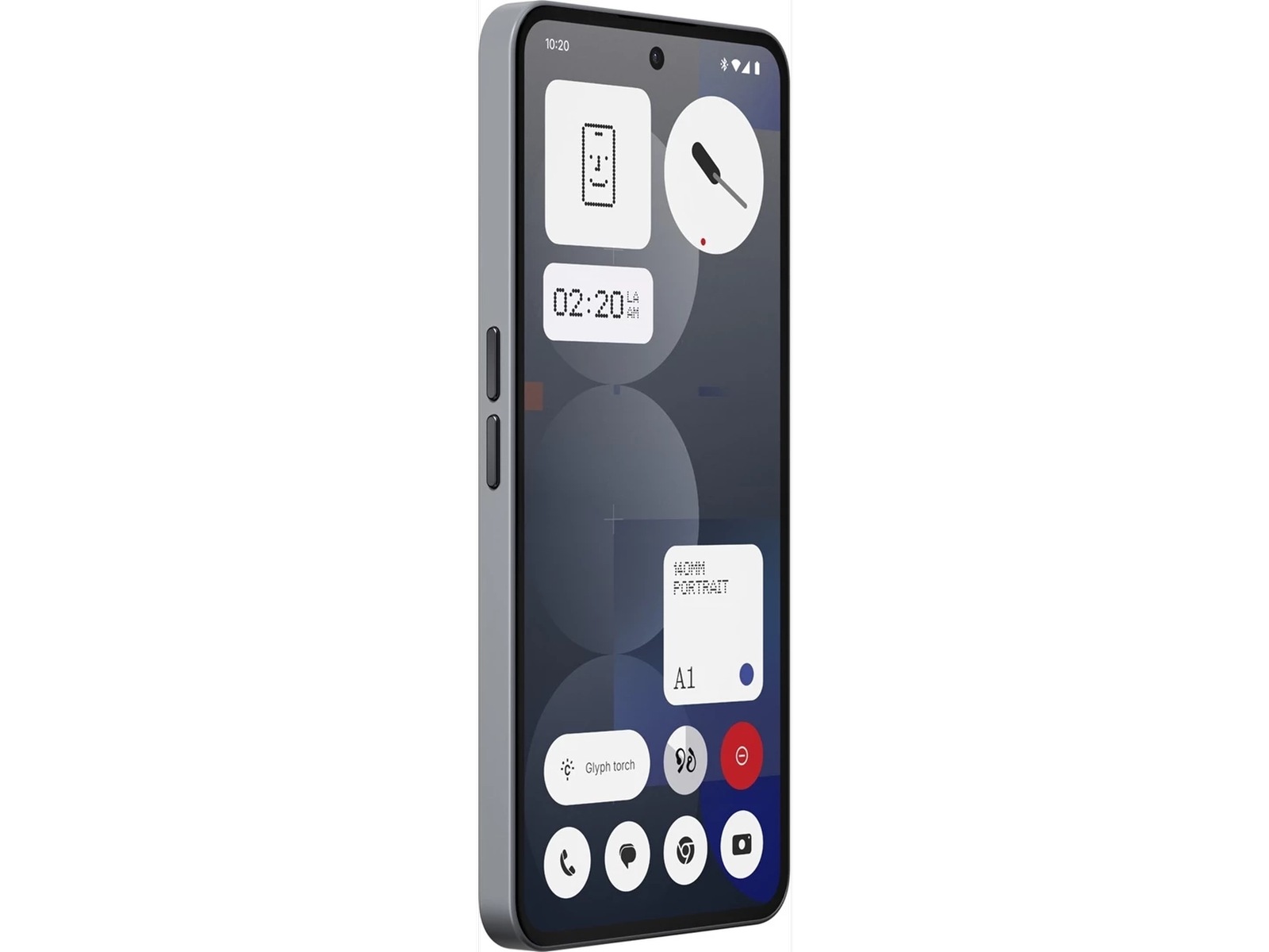 Nothing Phone (3a) Pro 12+256GB (grå) Mobiltelefoner