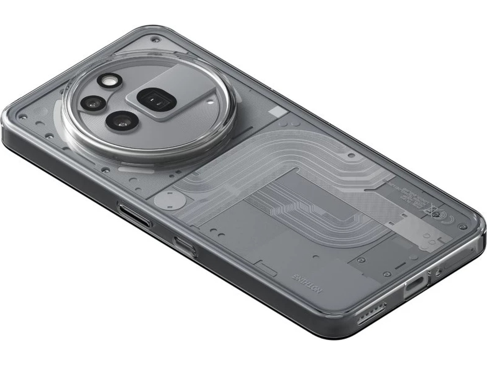 Nothing Phone (3a) Pro 12+256GB (grå) Mobiltelefoner