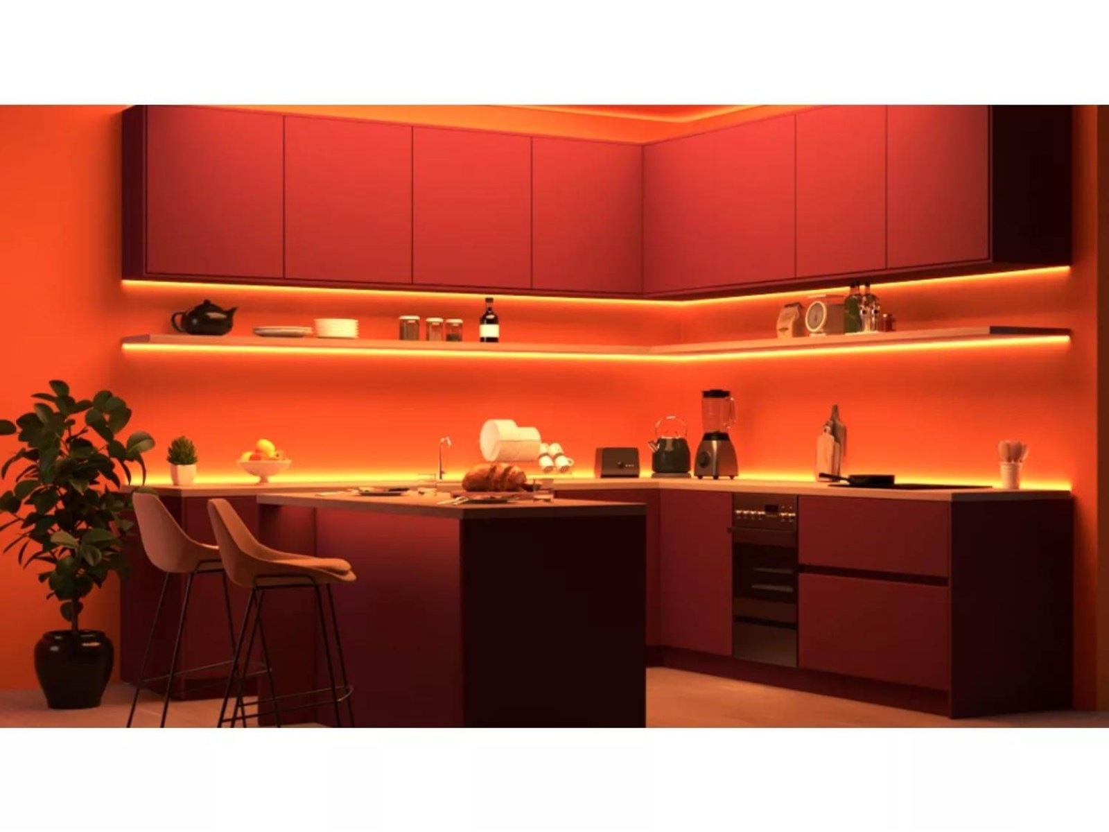 WiZ RGB LED-remsa 4m Led strips & underhållning