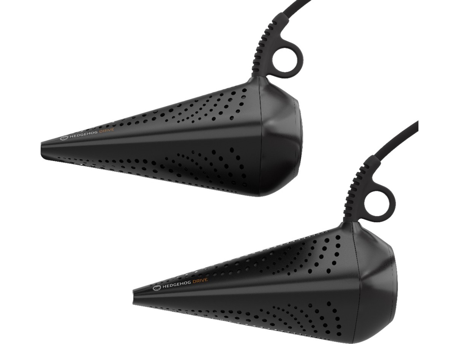 Hedgehog Drive skotork för bil + ström laddare (svart) Skotorkare
