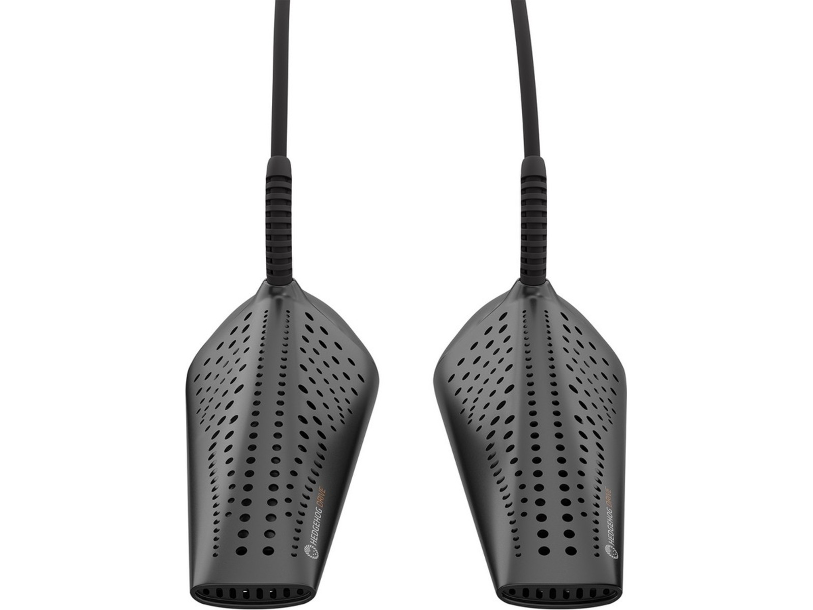 Hedgehog Drive skotork för bil + ström laddare (svart) Skotorkare