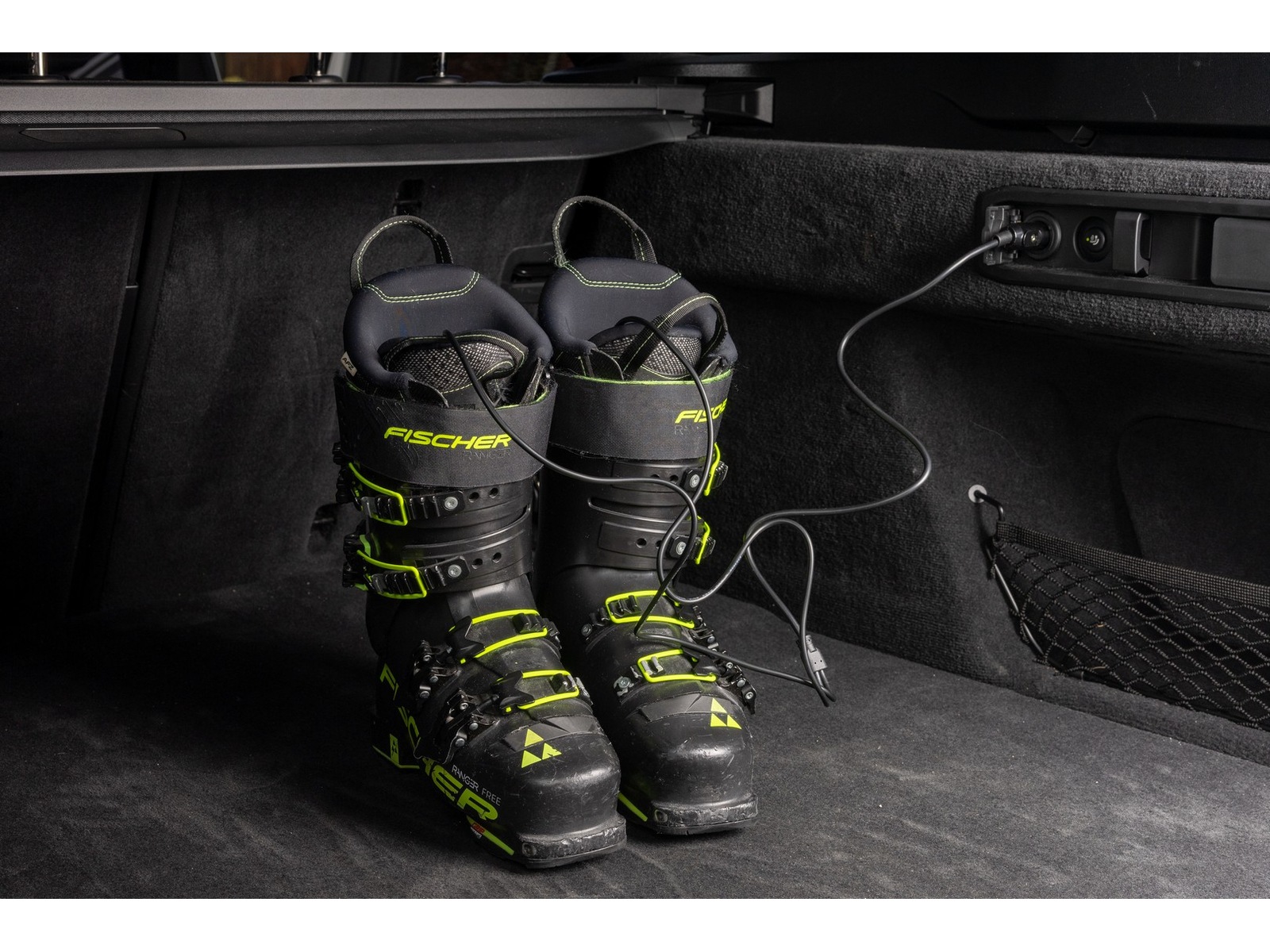 Hedgehog Drive skotork för bil + ström laddare (svart) Skotorkare