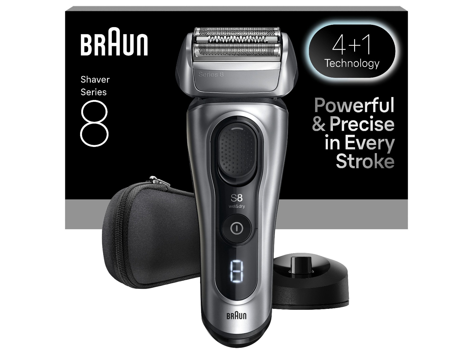 Braun Series 8 Elektrisk Rakapparat 8617S Rakapparat