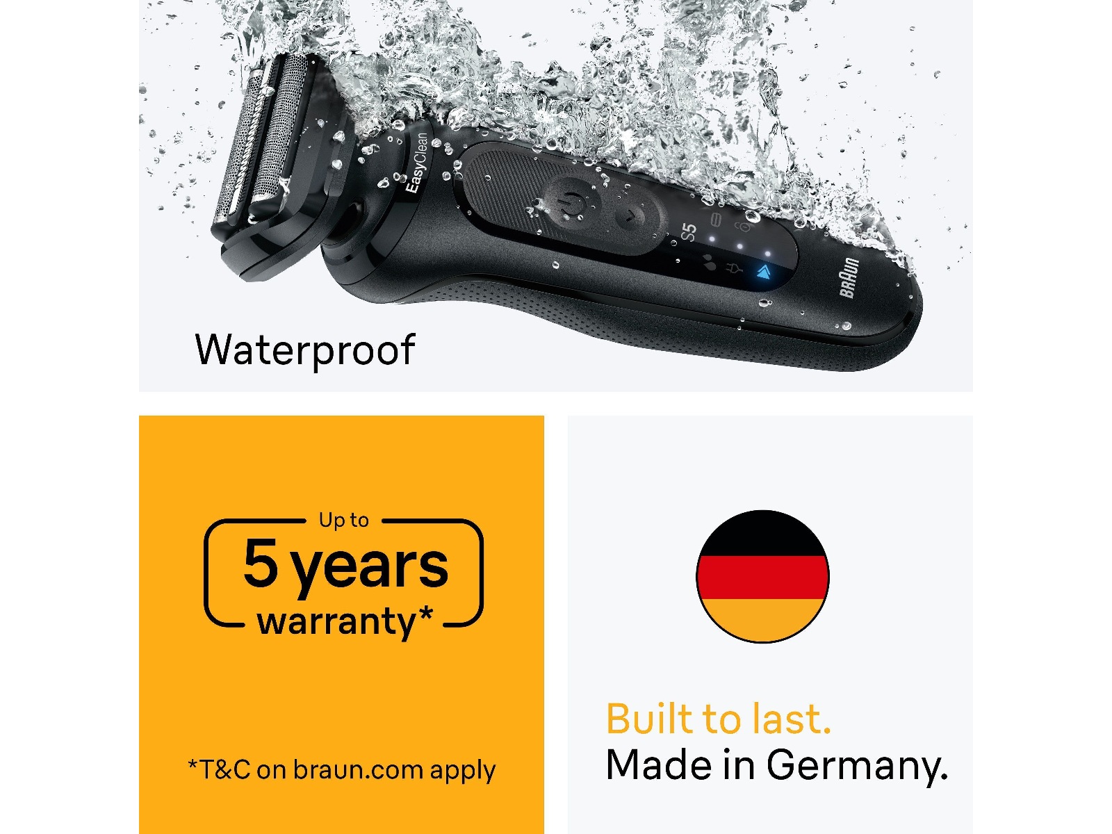 Braun Series 5 elektrisk rakapparat 52-N1200S Rakapparat