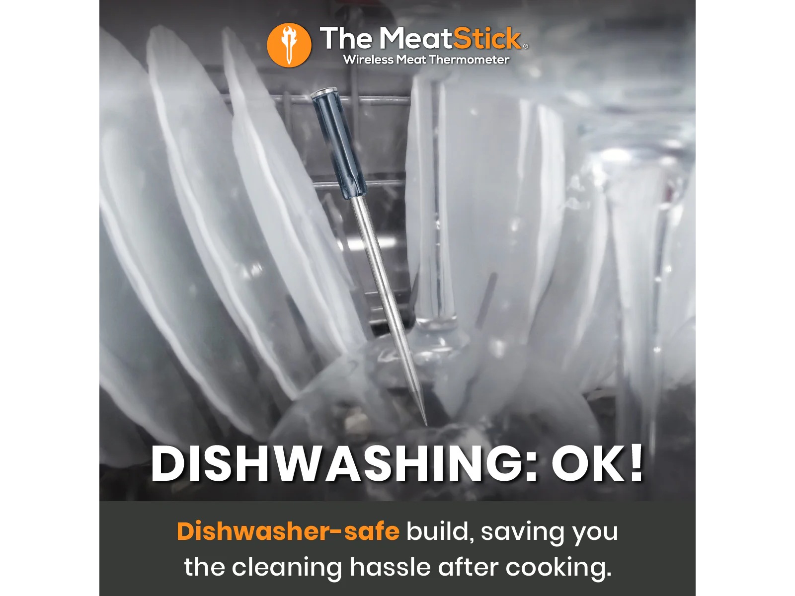 THE MEATSTICK 4X Set trådlös stektermometer Övriga köksapparater