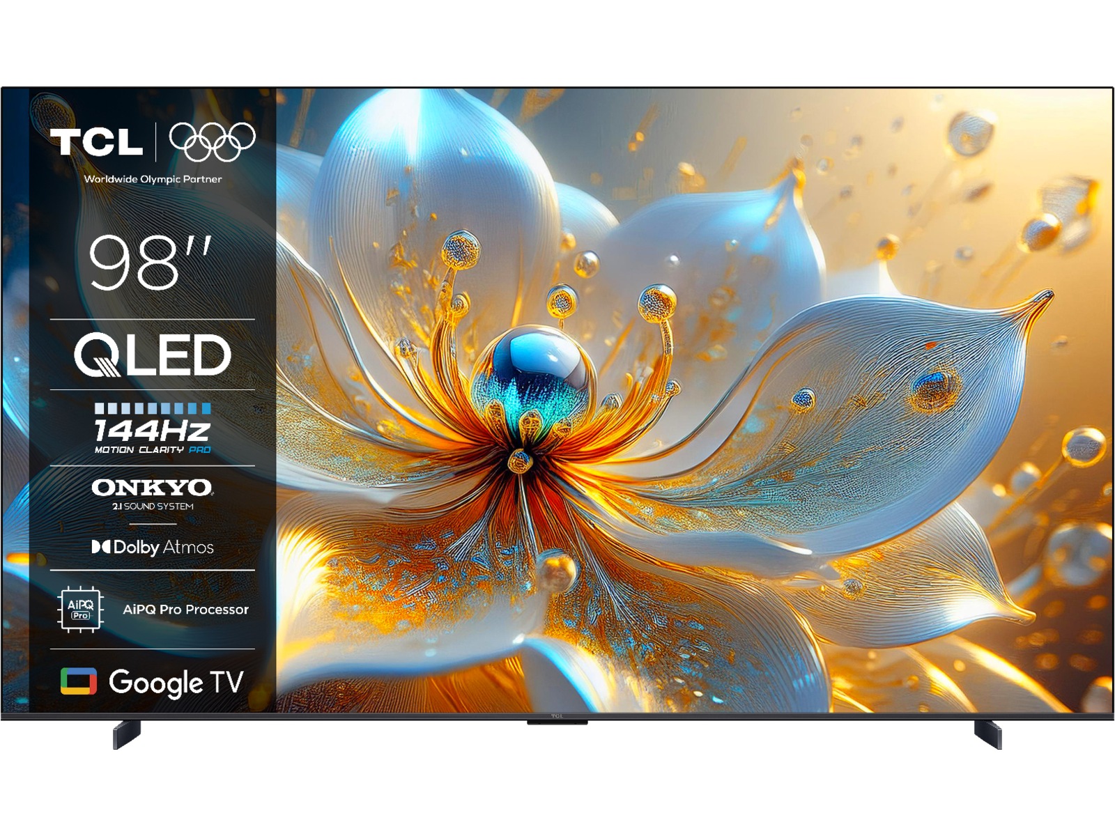 TCL 98" T8C 4K QLED Google TV (2025) Över 80 tums TV