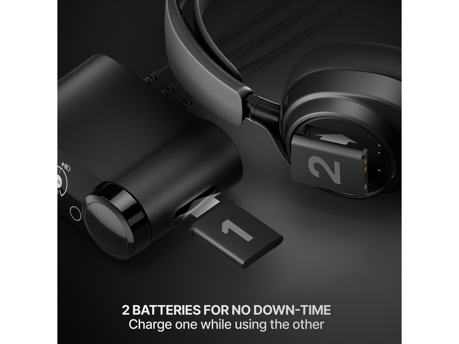 SteelSeries Arctis Nova Elite trådlöst gamingheadset (svart) Gamingheadset