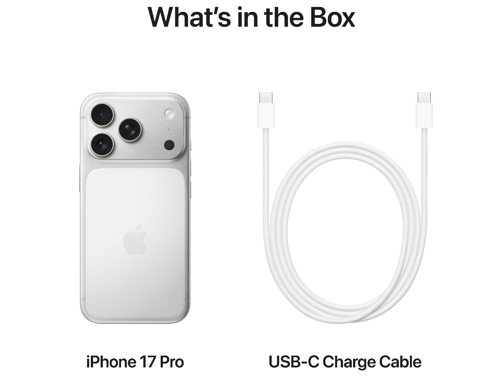 iPhone 17 Pro 256GB (silver) Mobiltelefoner