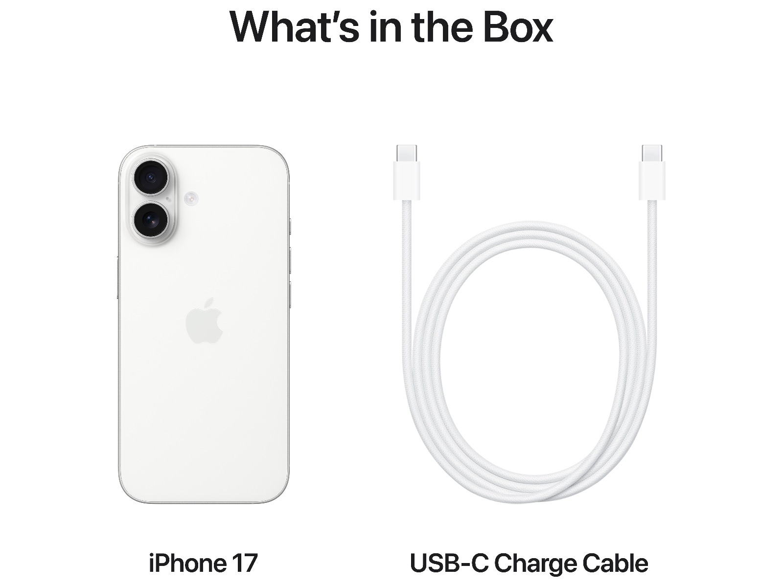 iPhone 17 256GB (vit) Mobiltelefoner