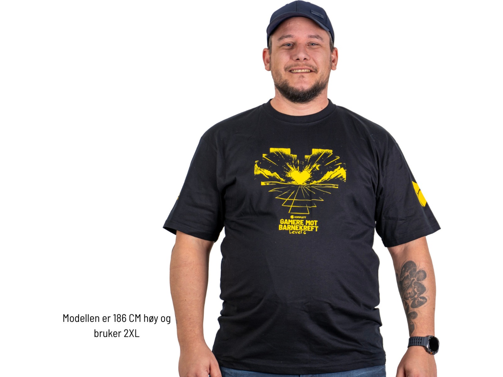 Gamere Mod Børnekræft T-shirt 2XL Merchandise