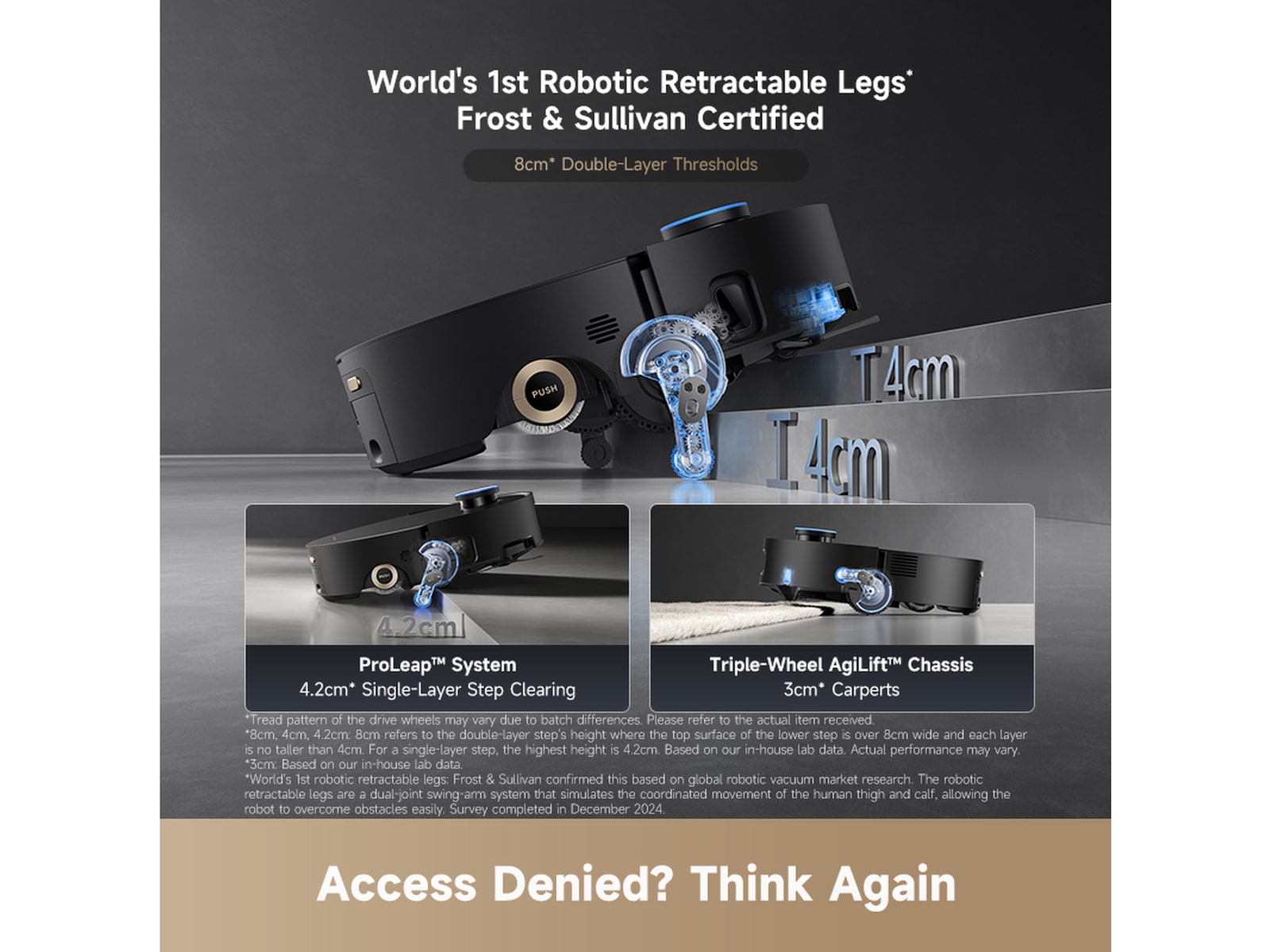 Dreame Aqua10 Ultra Roller Robotdammsugare (svart) Robotdammsugare