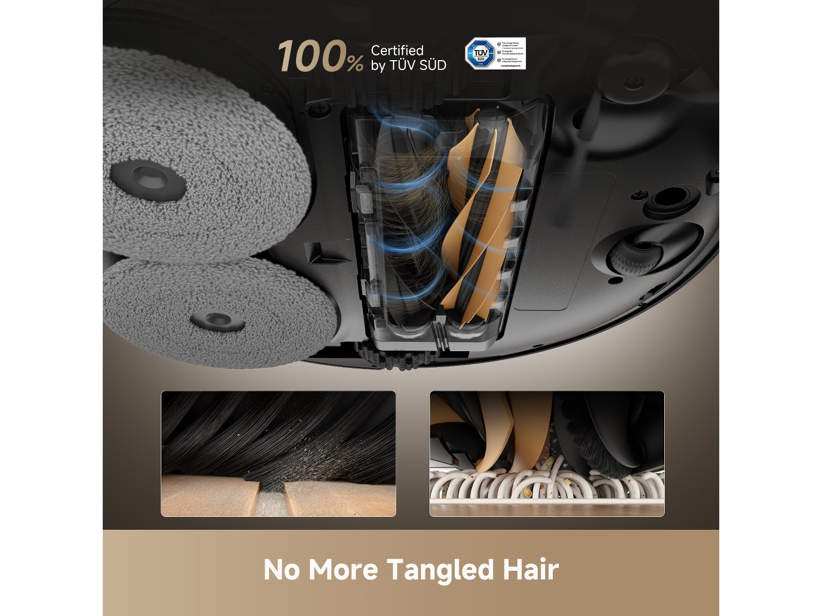 Dreame X50 Ultra Robotdammsugare (svart) Robotdammsugare