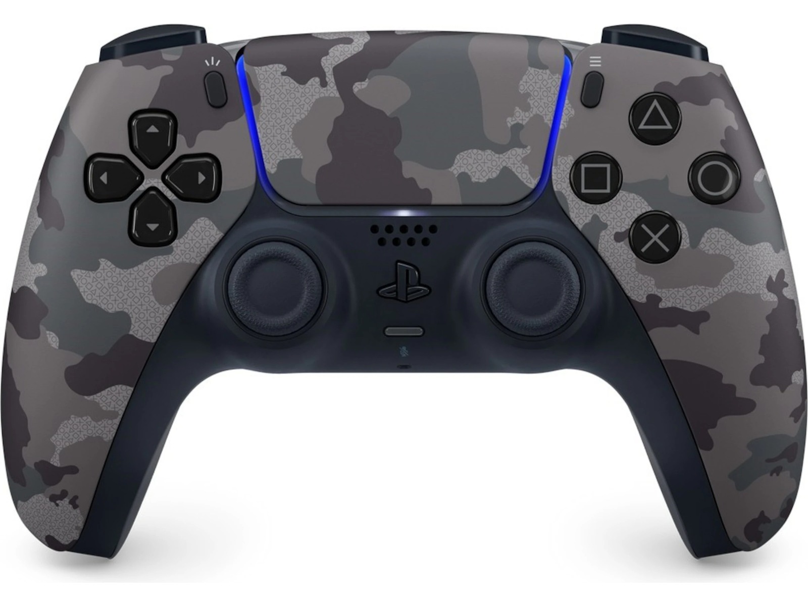 PlayStation 5 DualSense-kontroller V2 (grå kamouflage) Tillbehör till spelkonsoler