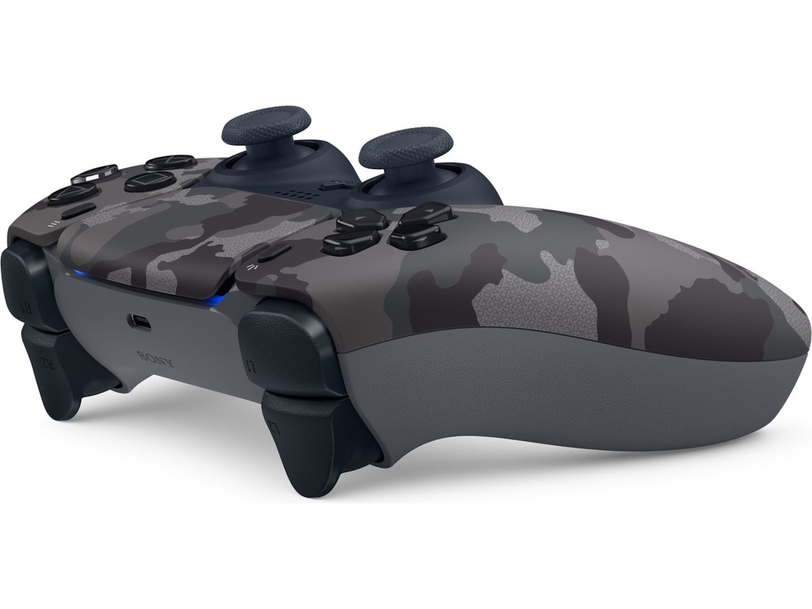 PlayStation 5 DualSense-kontroller V2 (grå kamouflage) Tillbehör till spelkonsoler