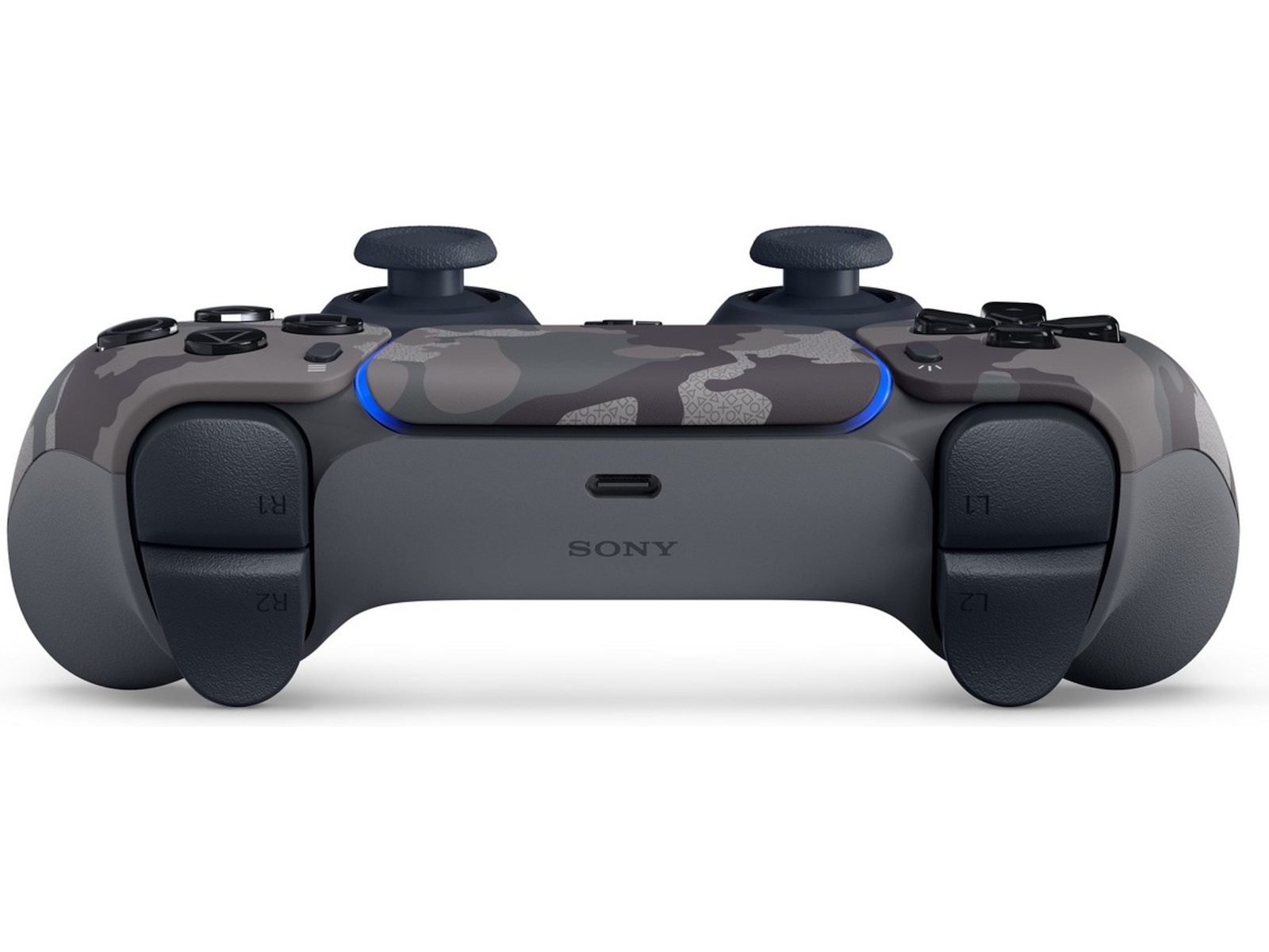 PlayStation 5 DualSense-kontroller V2 (grå kamouflage) Tillbehör till spelkonsoler