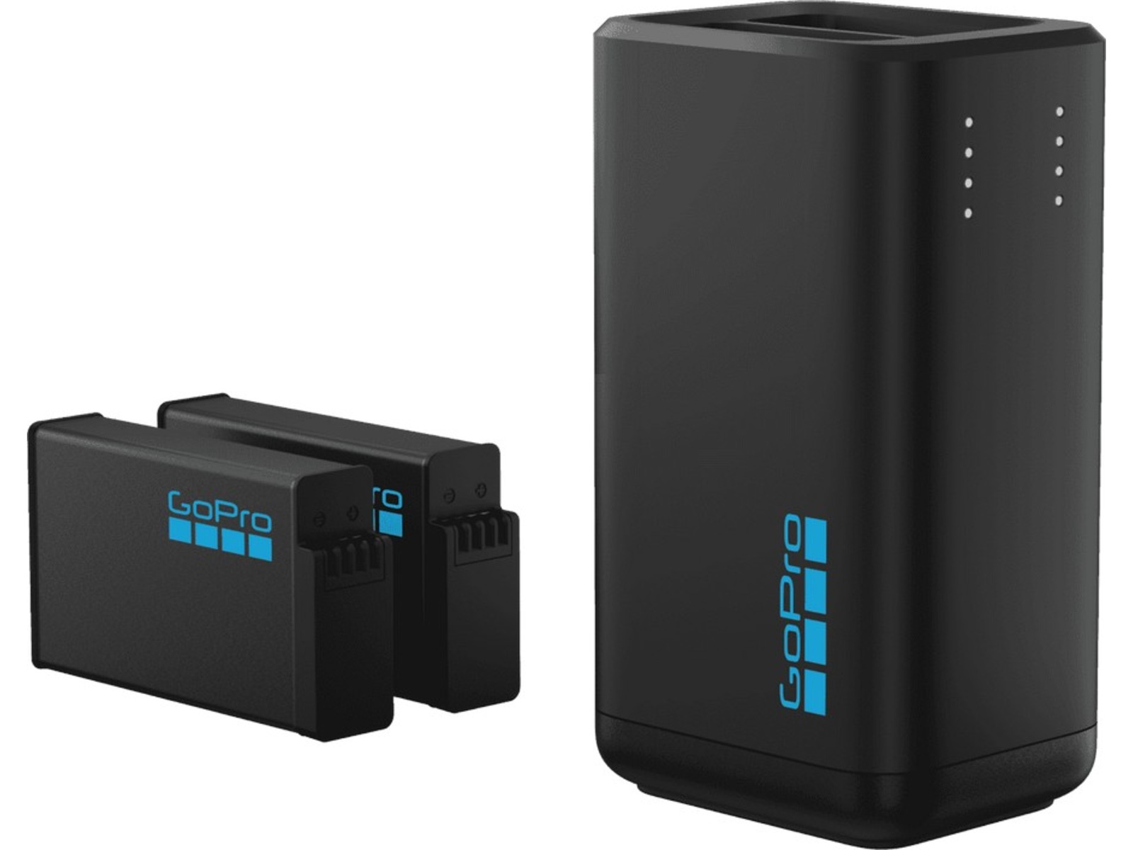 GoPro MAX2 Dobbelt Batterioplader Laddare till kamerabatterier