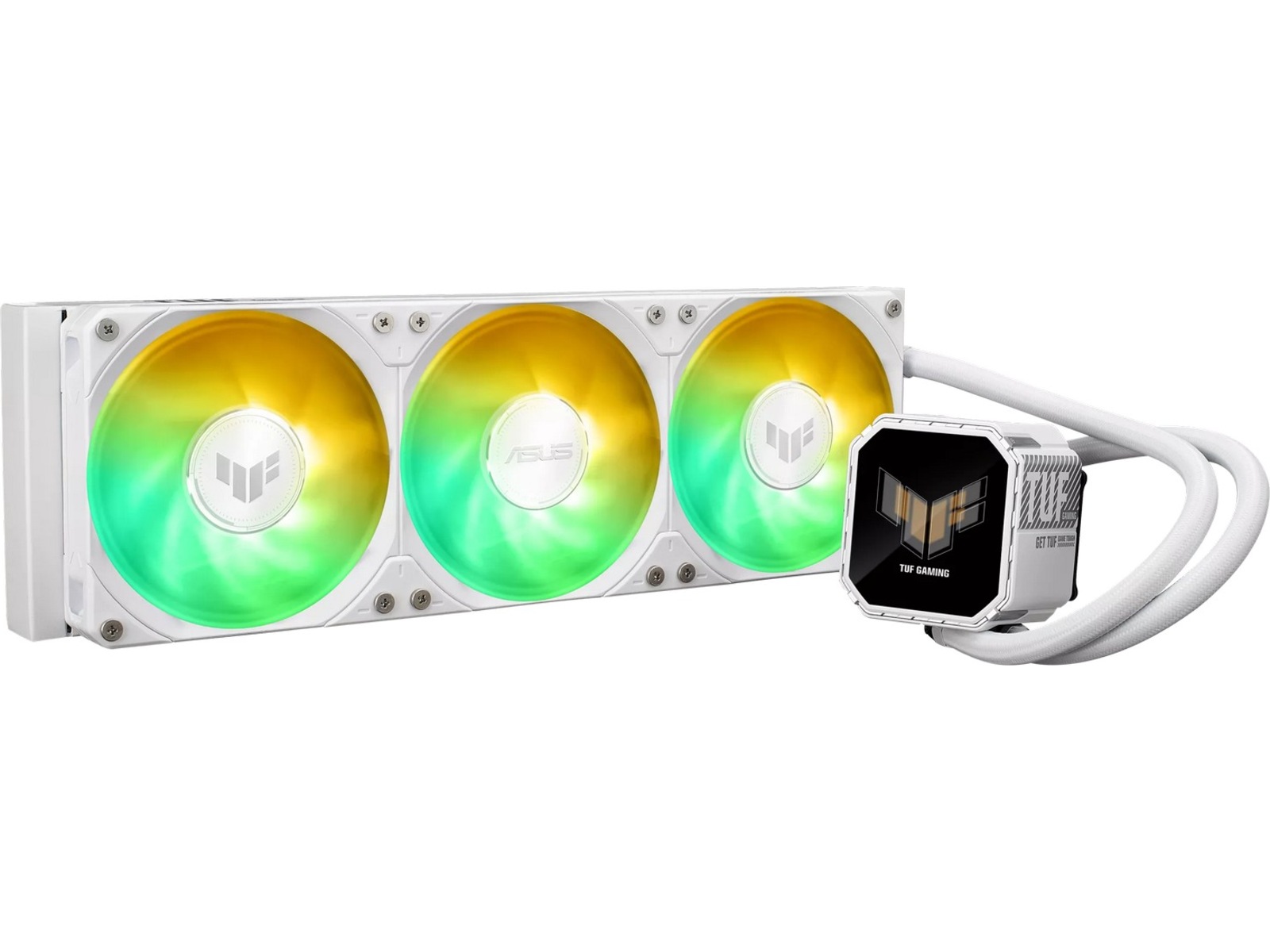 Asus TUF Gaming LC III 360 ARGB LCD Køler (hvid) CPU - Vattenkylning