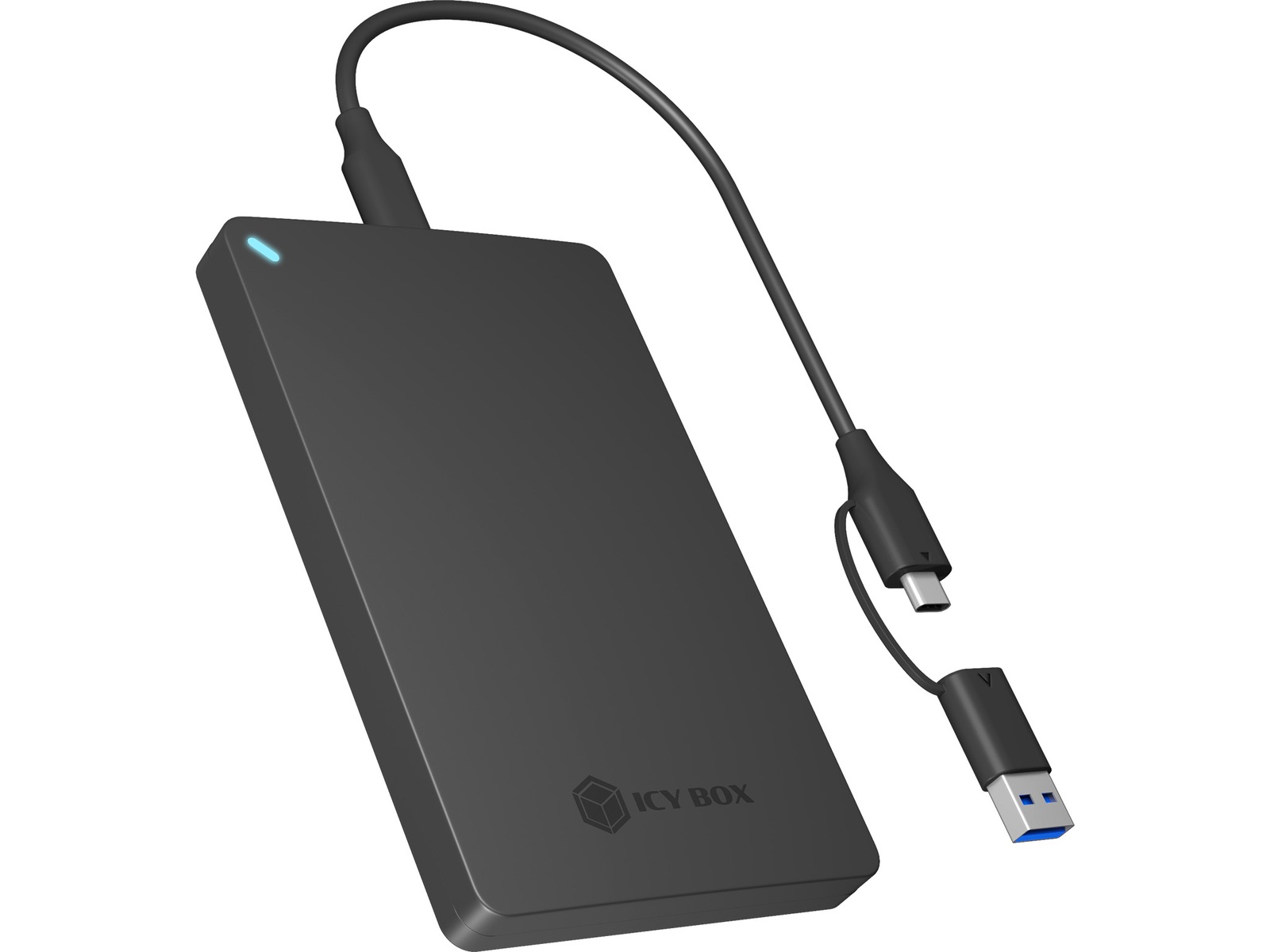 Icy Box 2.5" SATA HDD/SSD Kabinett Externa Chassi