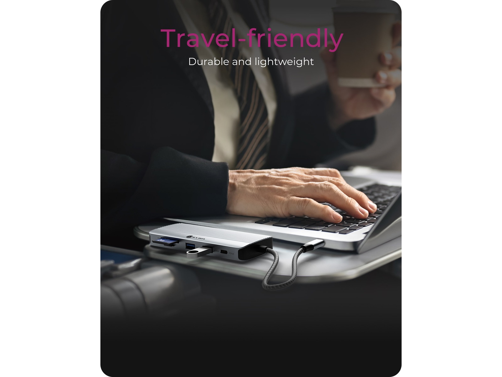 ICY BOX 10 i 1 USB-C Dockningsstation Dockningsstation och USB-hub