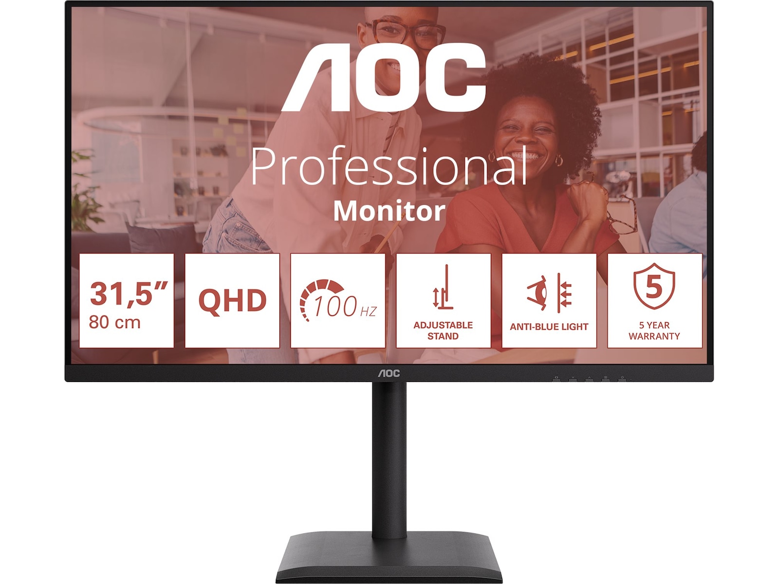 AOC 32" skärm Q32E4U Bildskärmar