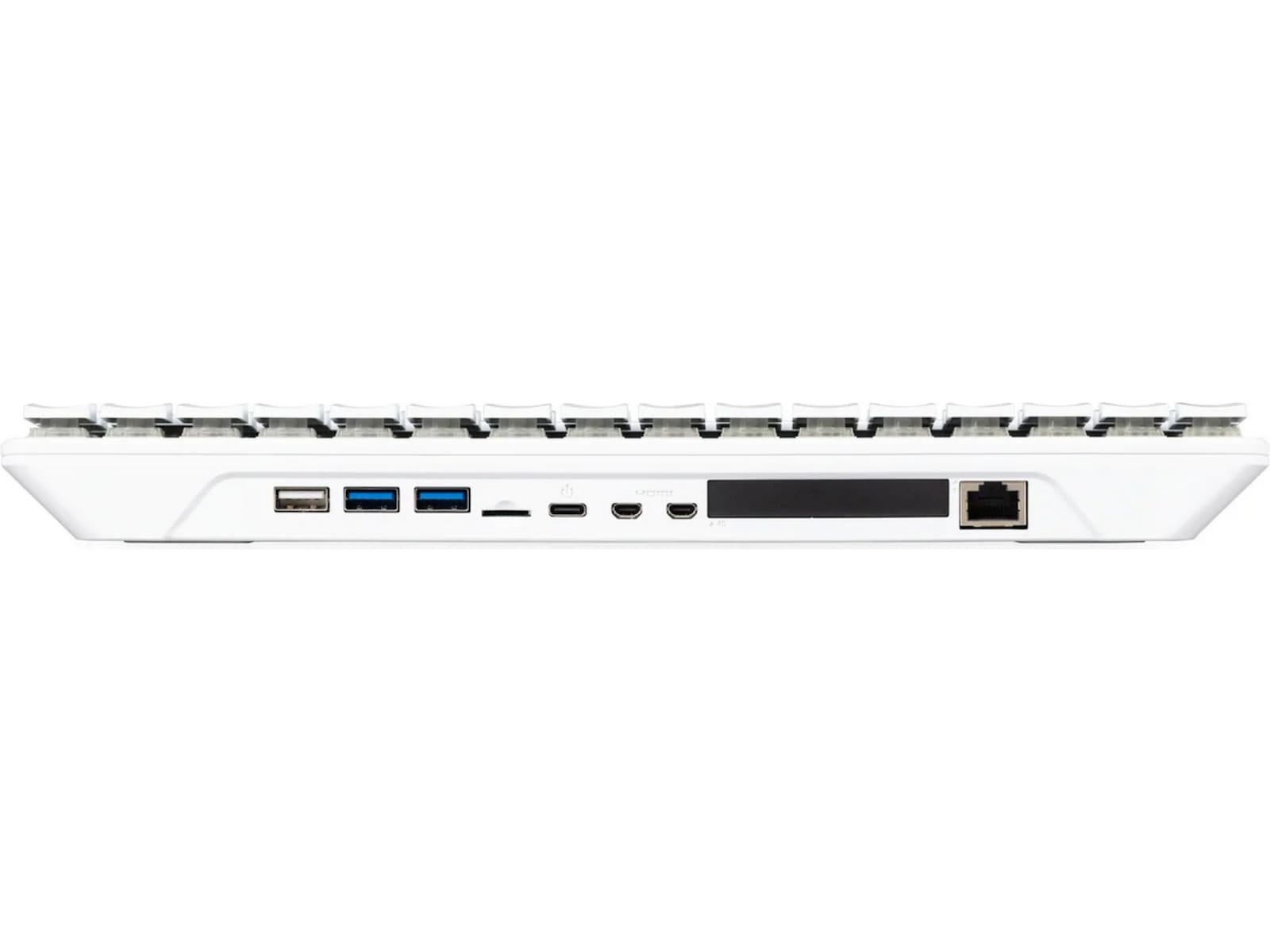 Raspbery Pi 500+ Desktop Kit (vit) Integrerad CPU