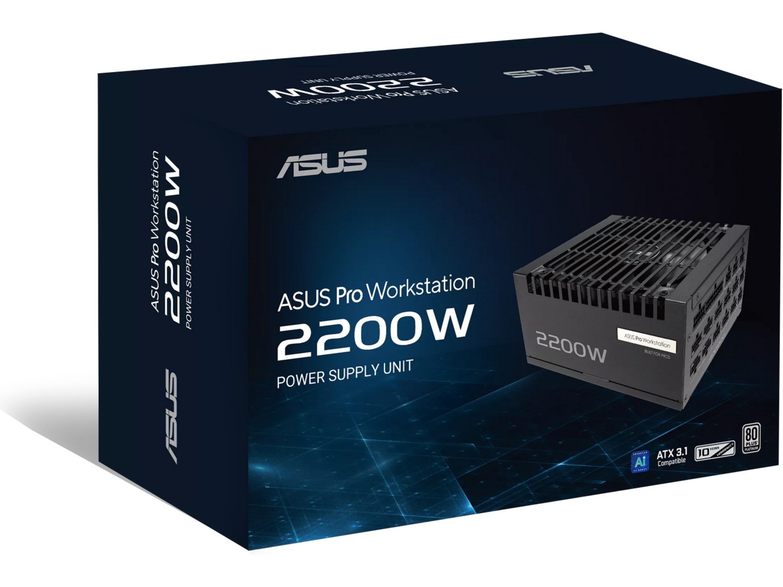 Asus Pro WS 2200W Platinum PSU Nätaggregat