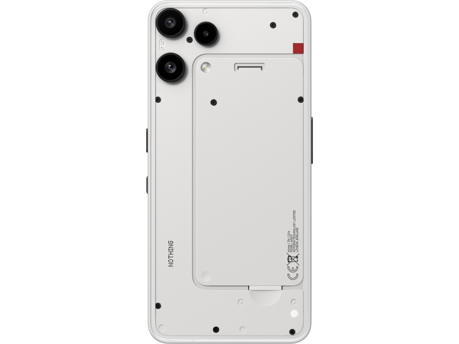 Nothing Phone (3a) Lite 128GB (vit) Mobiltelefoner